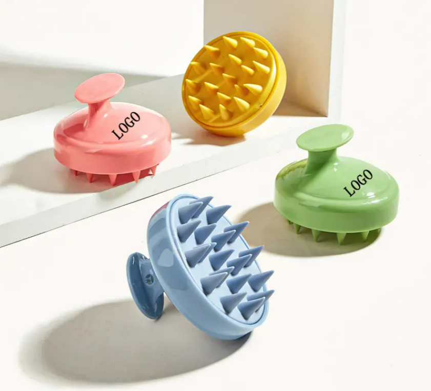 Silicone Hair Massage Brush 1