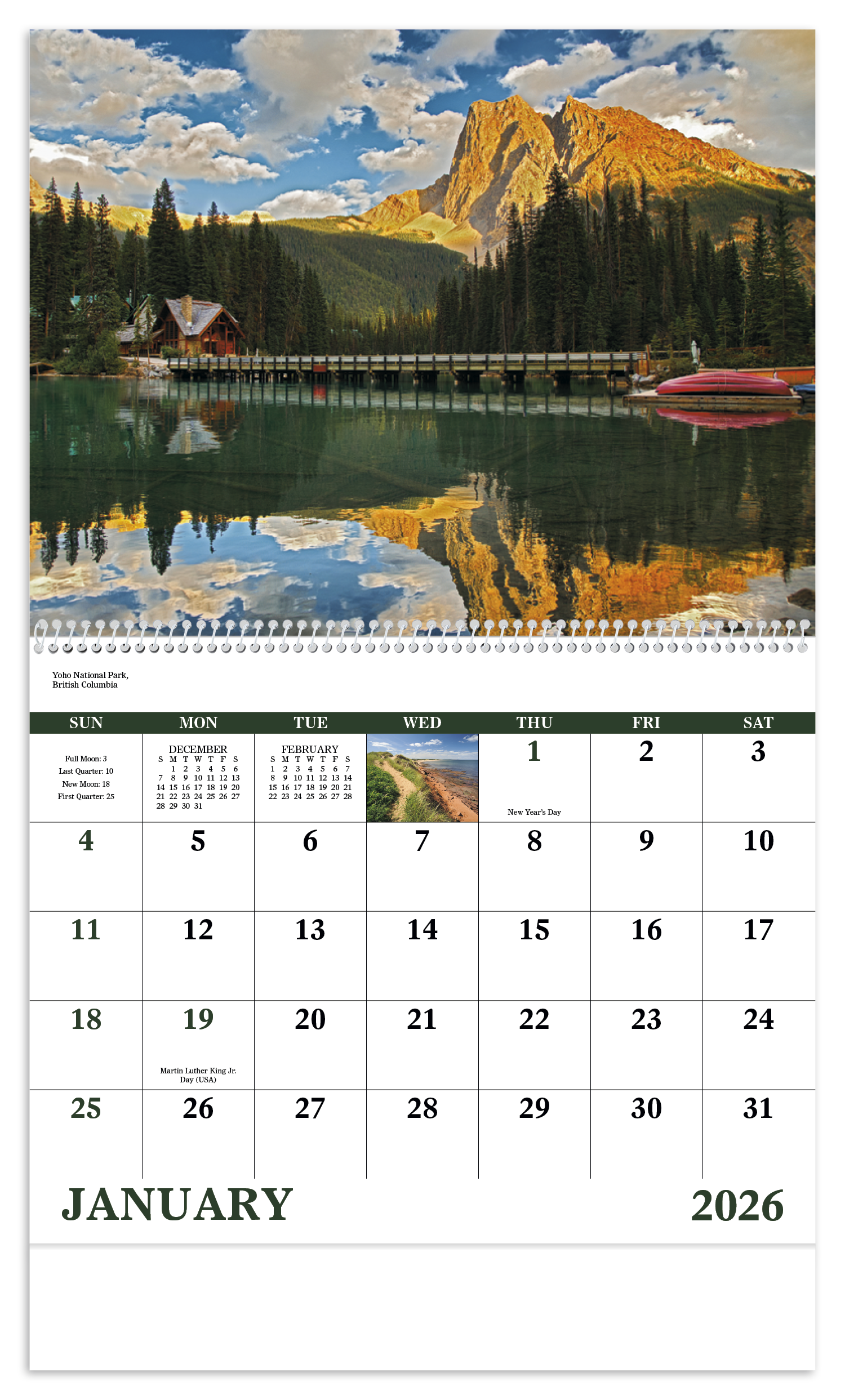 Good Value™ Canadian National Parks - Spiral Calendar 36