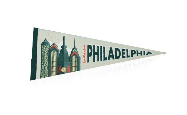 Medium Full-Color Pennants