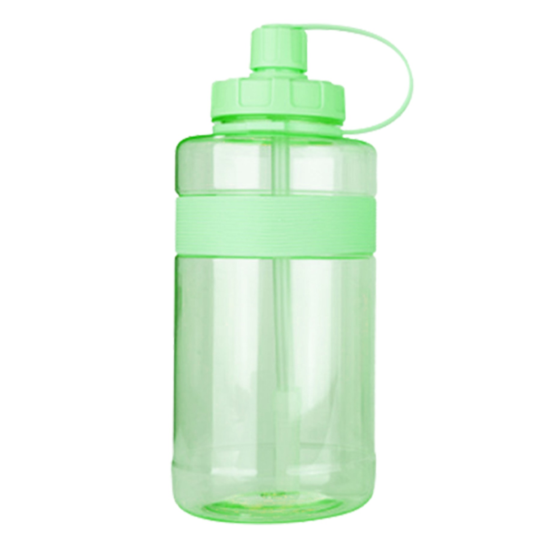 68Oz Large Water Bottle W/ Removable Straw 3