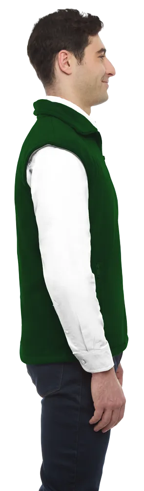 Adult Micro Fleece Zip Front Vest 11