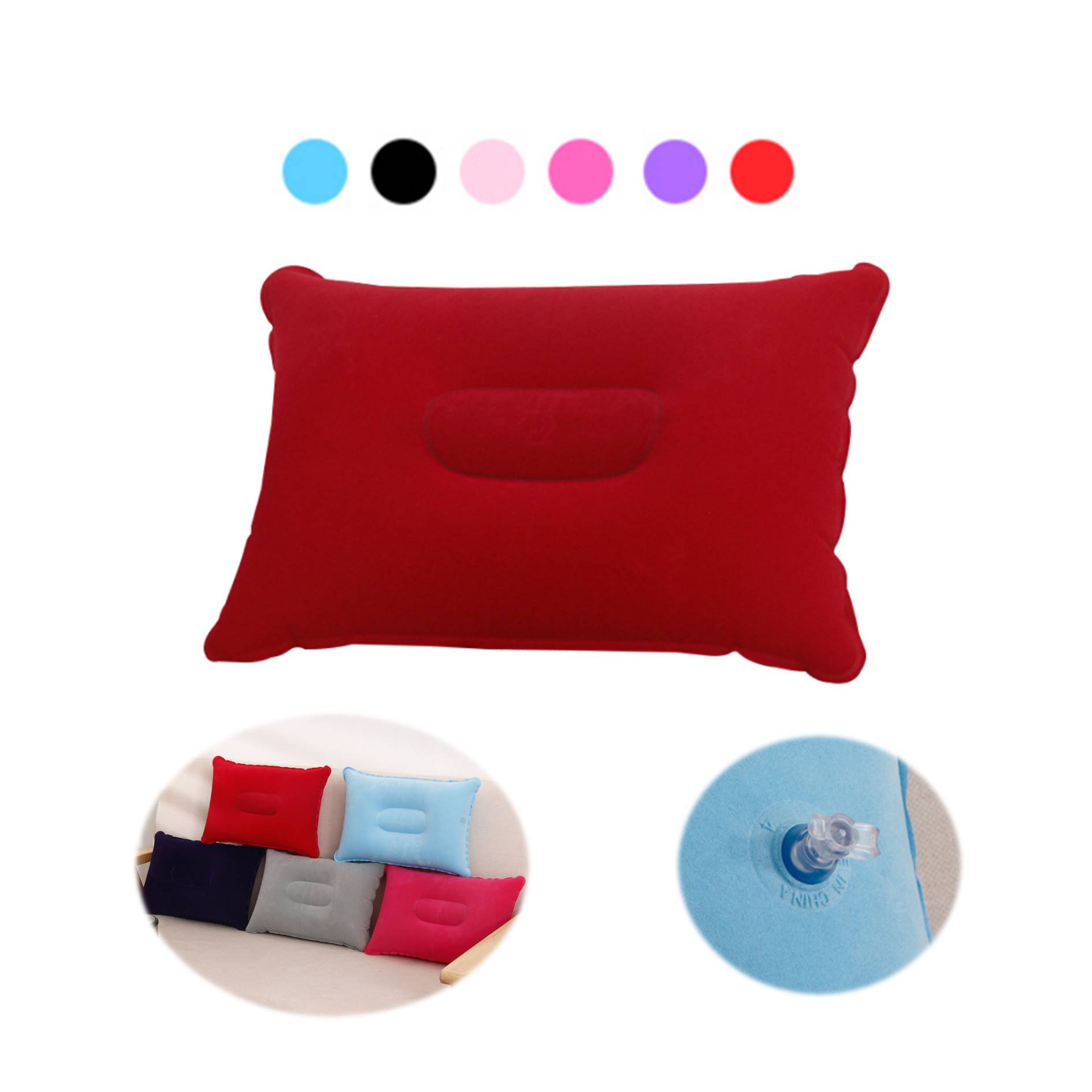 Outdoor Travel Inflatable Pillow 2