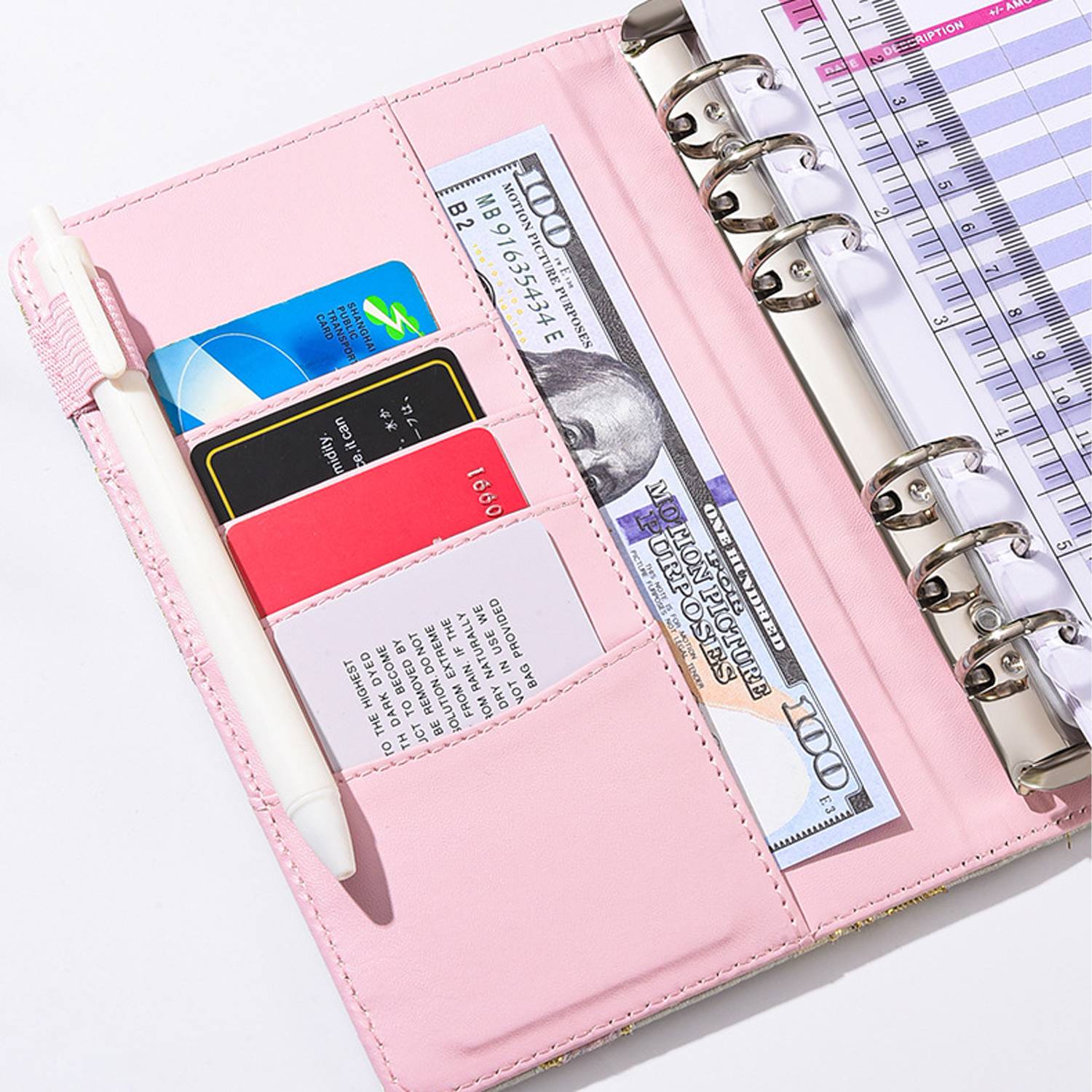 A6 Refillable Binder Notebook Set 4