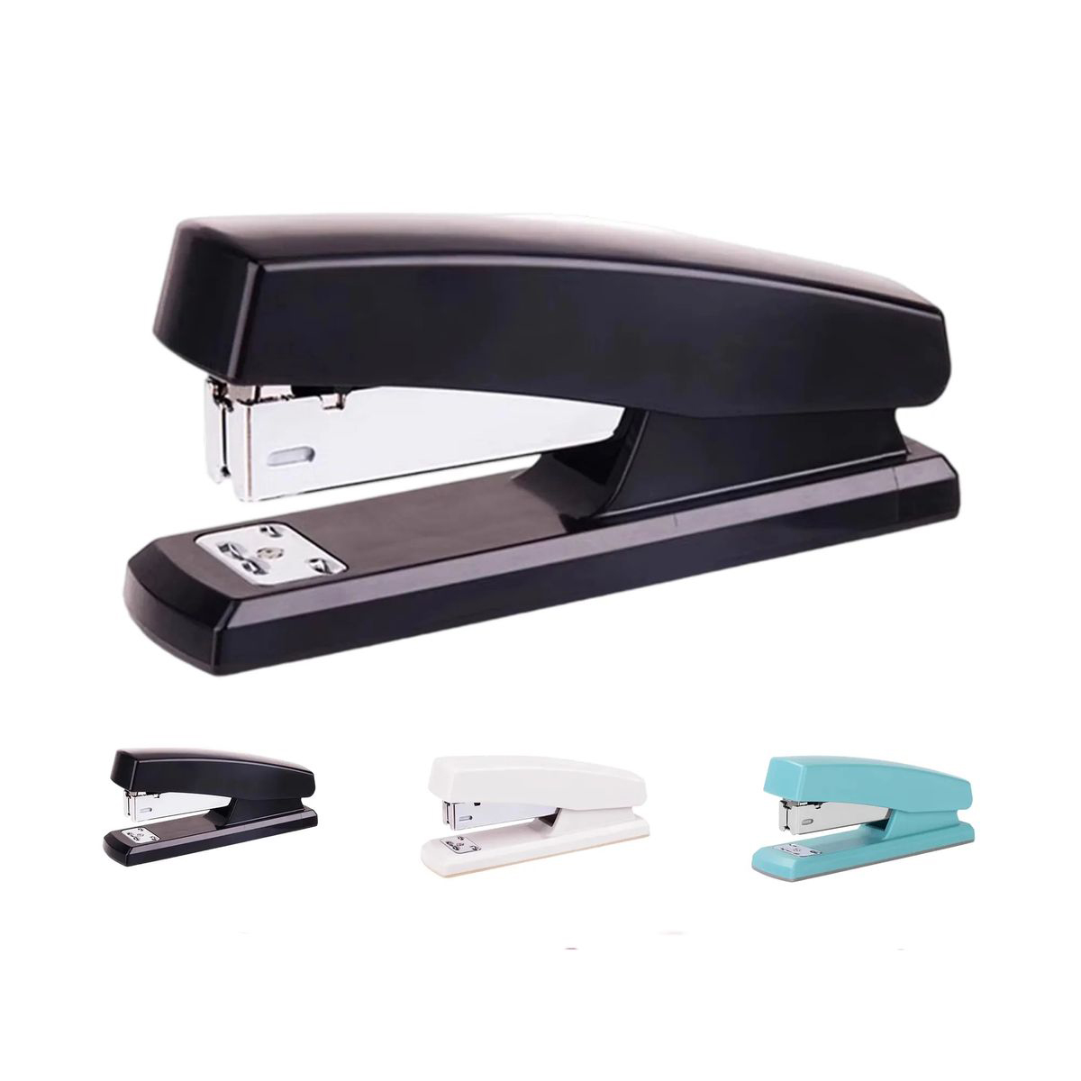 Plastic Office Stapler for Students and Desk Organization 6