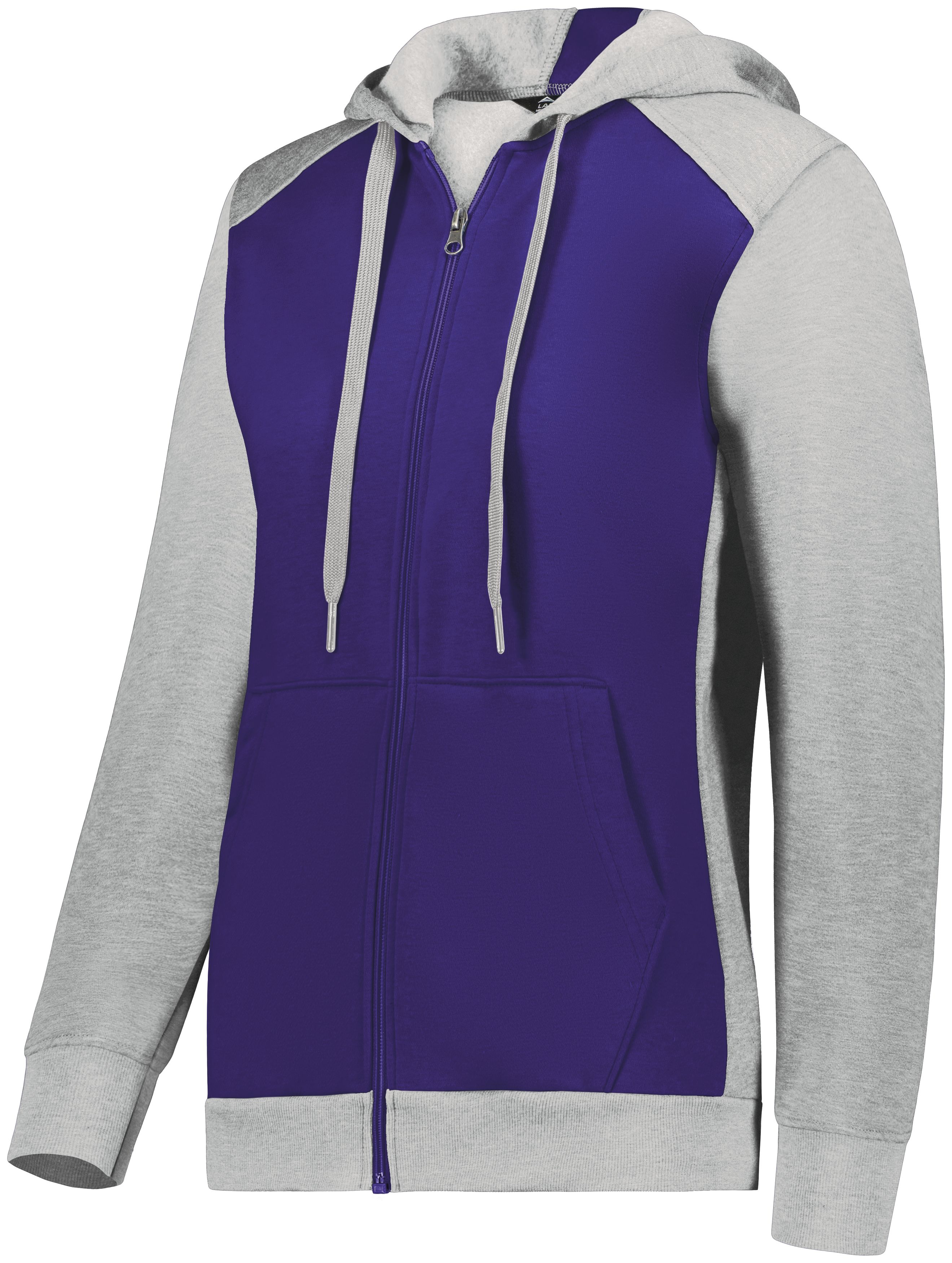Ladies Three-Season Fleece Full Zip Hoodie 4