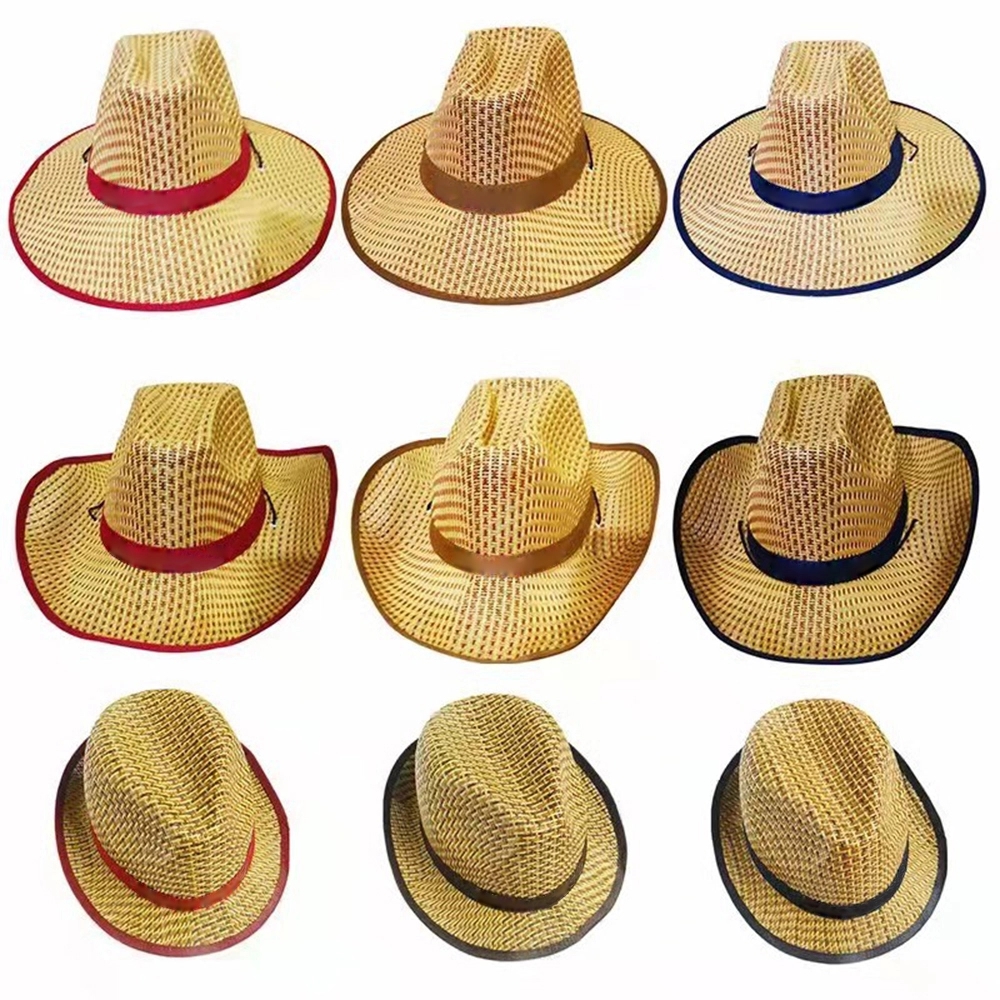 Adult Western Straw Cowboy Hat 4