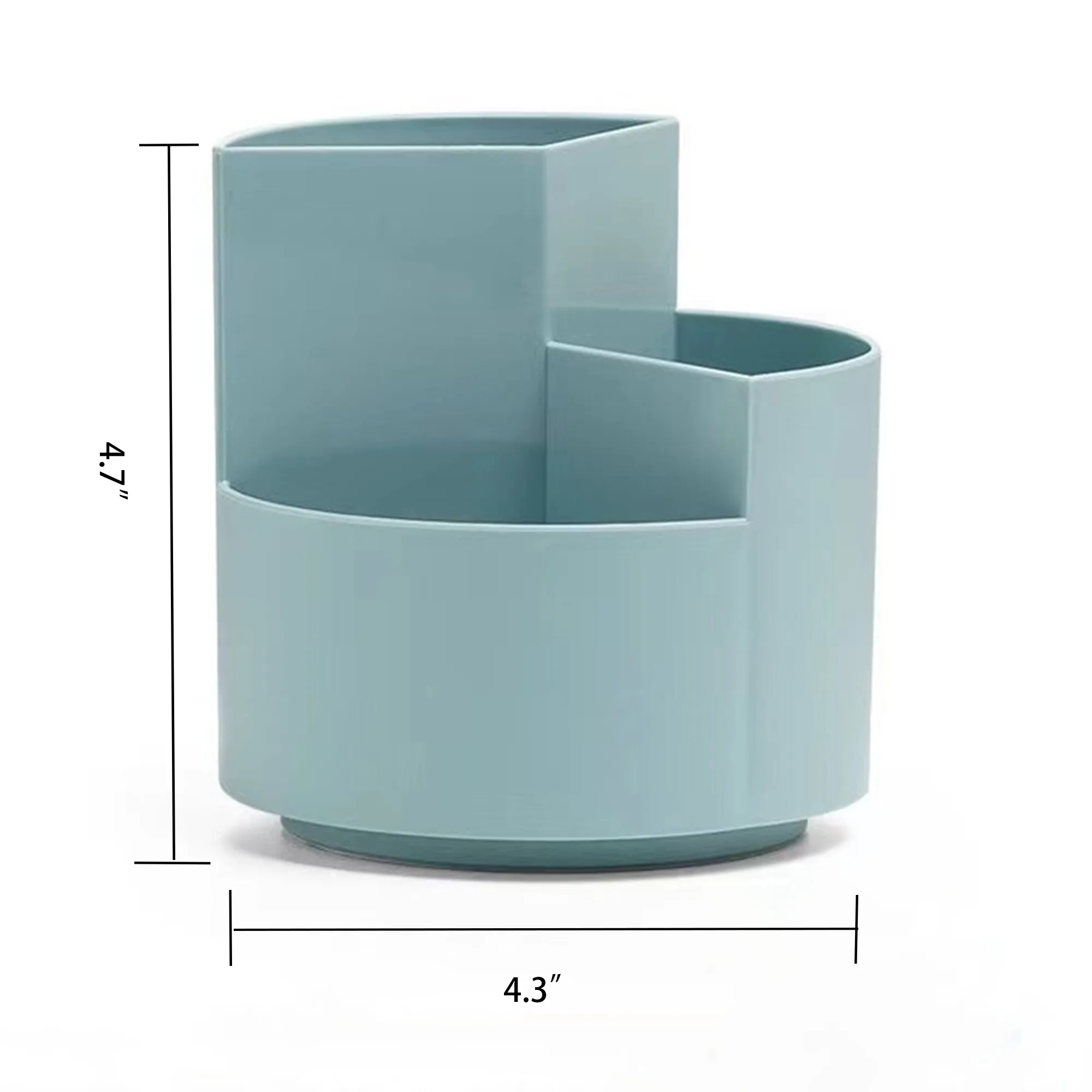 Rotating Office Pencil Case Makeup Storage 3