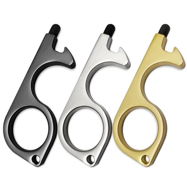 Metal Touch Screen Anti-epidemic Keychain 1