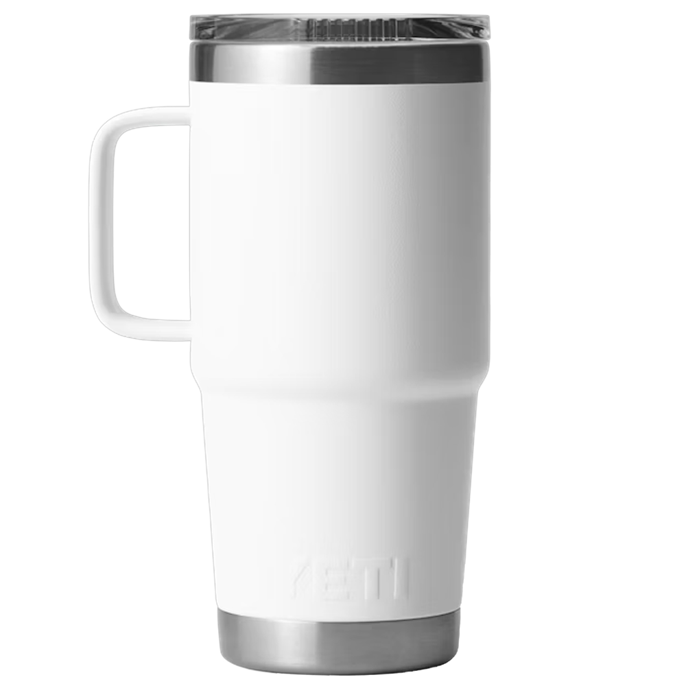 20 Oz YETI® Stainless Steel Insulated Travel Mug W/ Handle