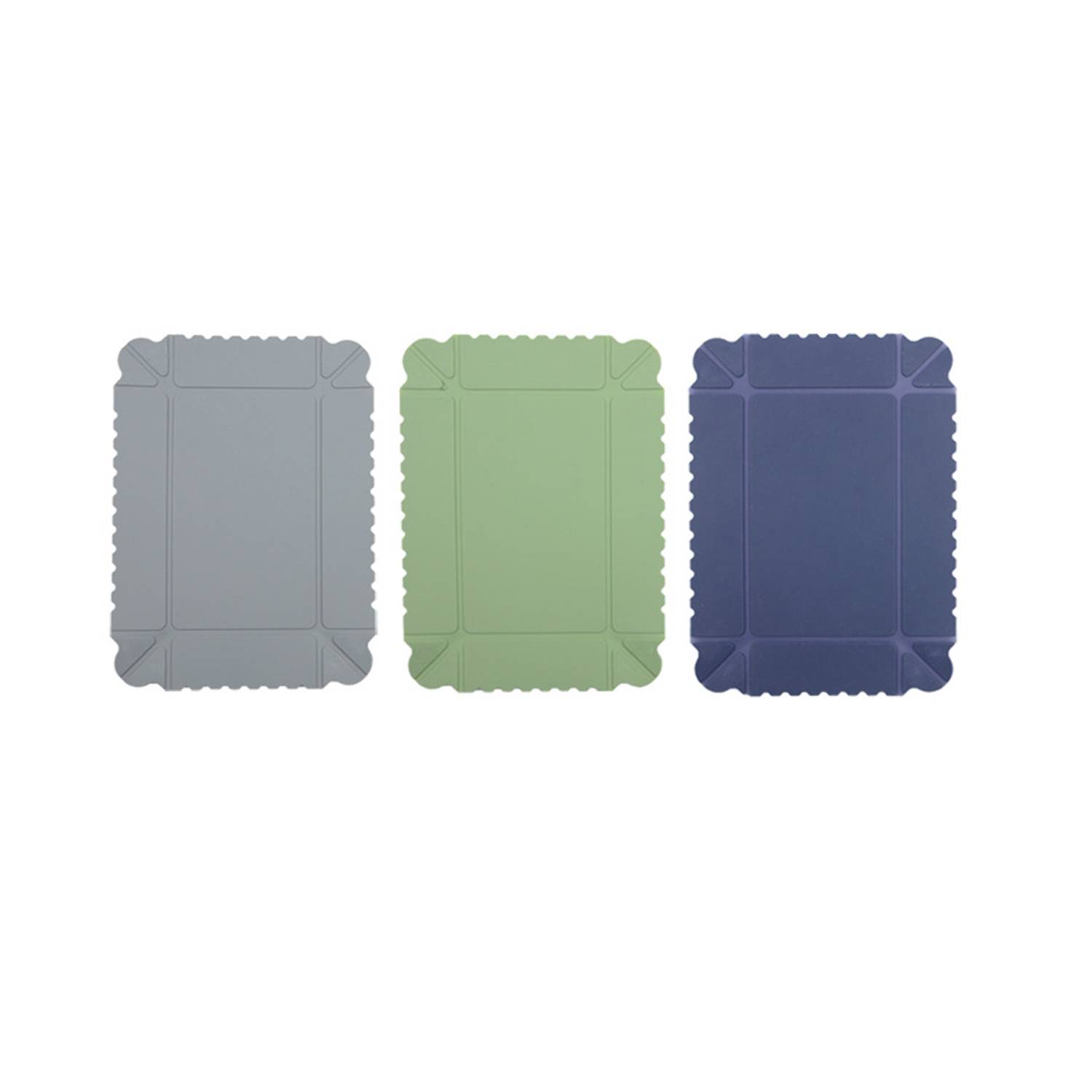 Silicone Folding Dinner Plates Food Storage Containner 4