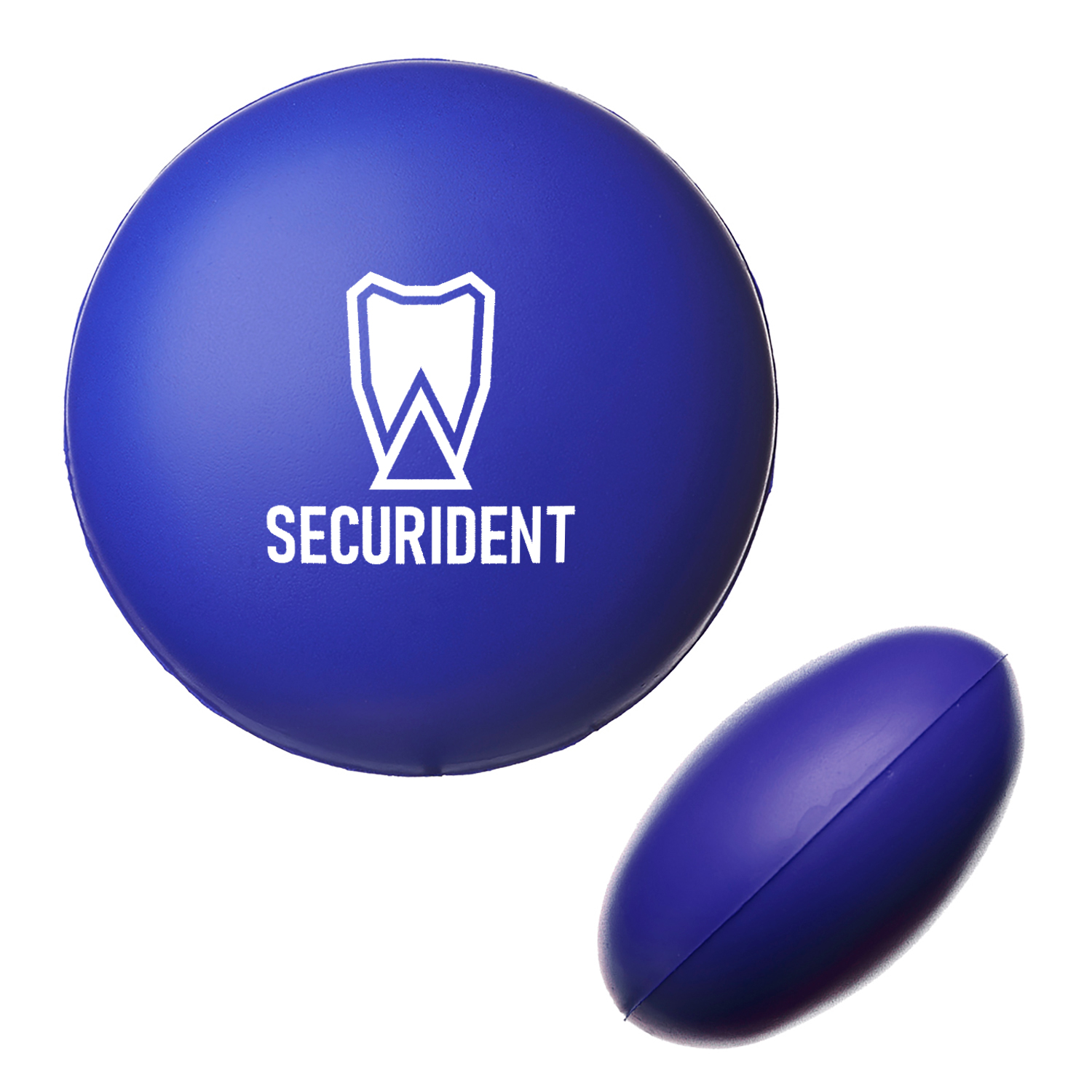 Ovelo Pill Shaped Stress Ball (1 Color Imprint) 1