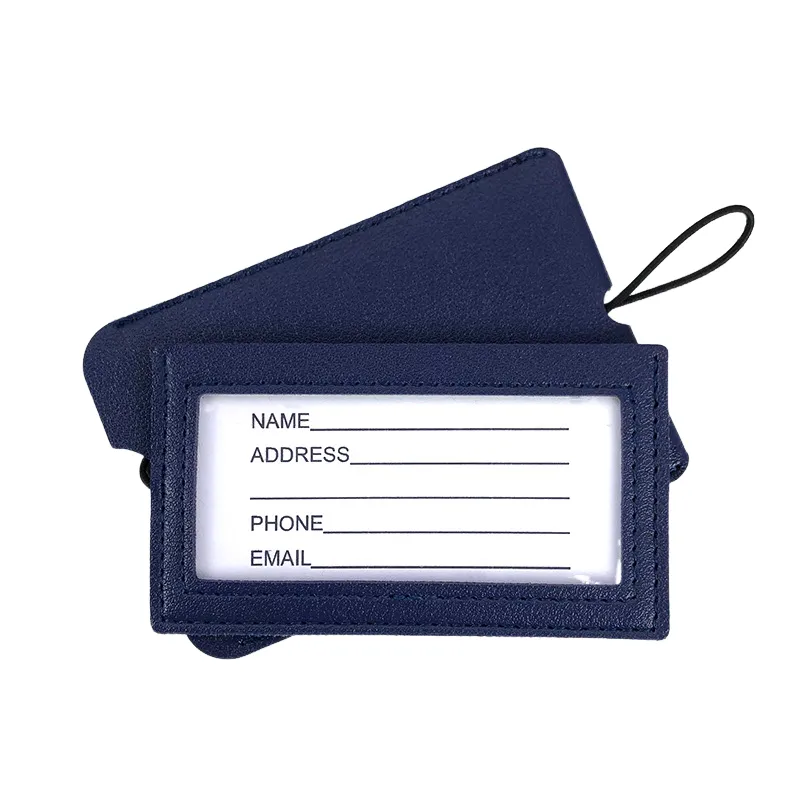 PU Leather Luggage Tag 3