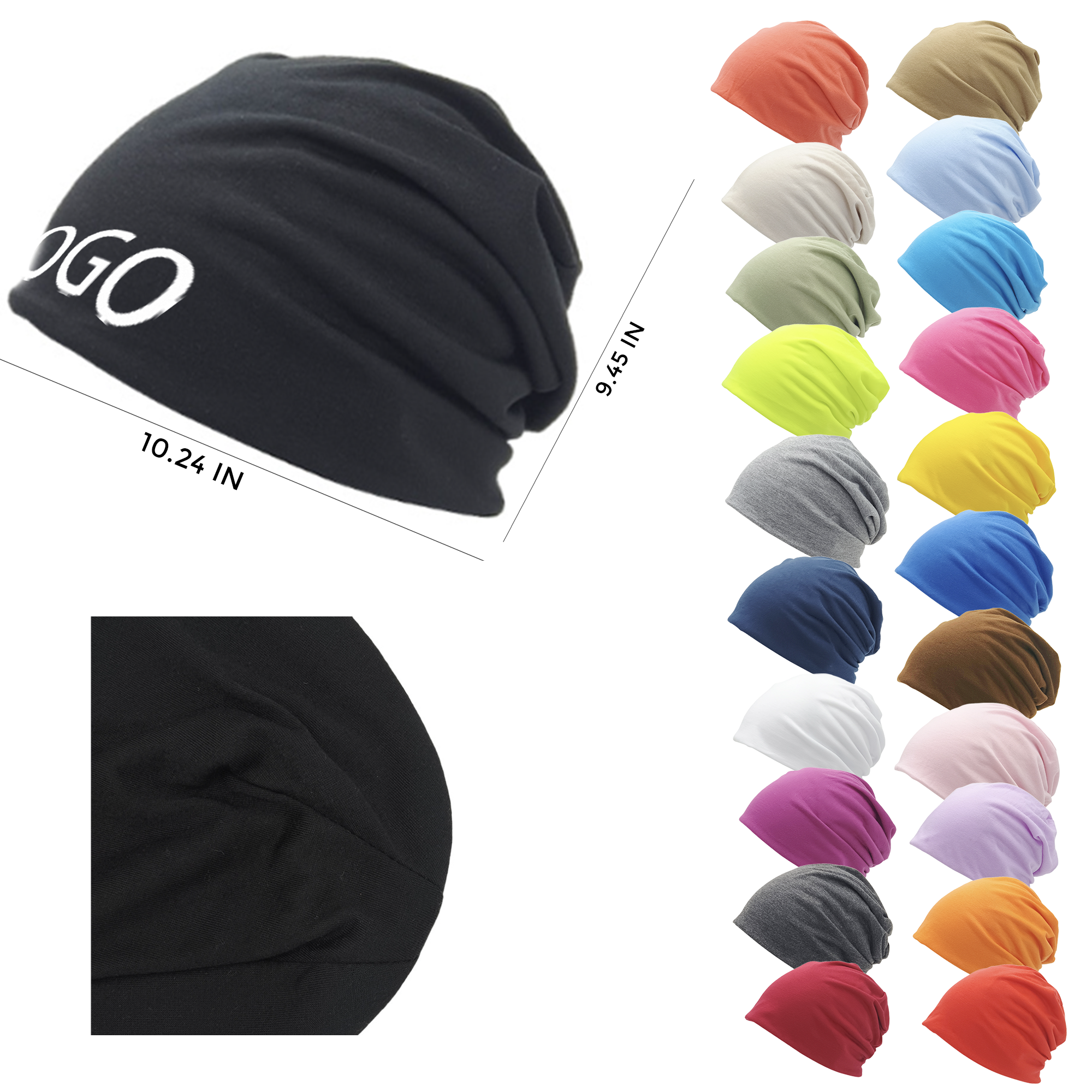 Stylish Polyester Knitted Hat 1