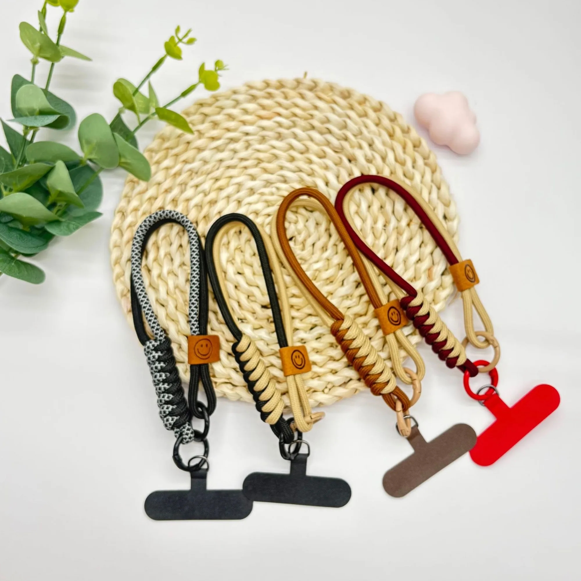 Woven Mobile Lanyard Decorative Pendant Corporate Promo 3