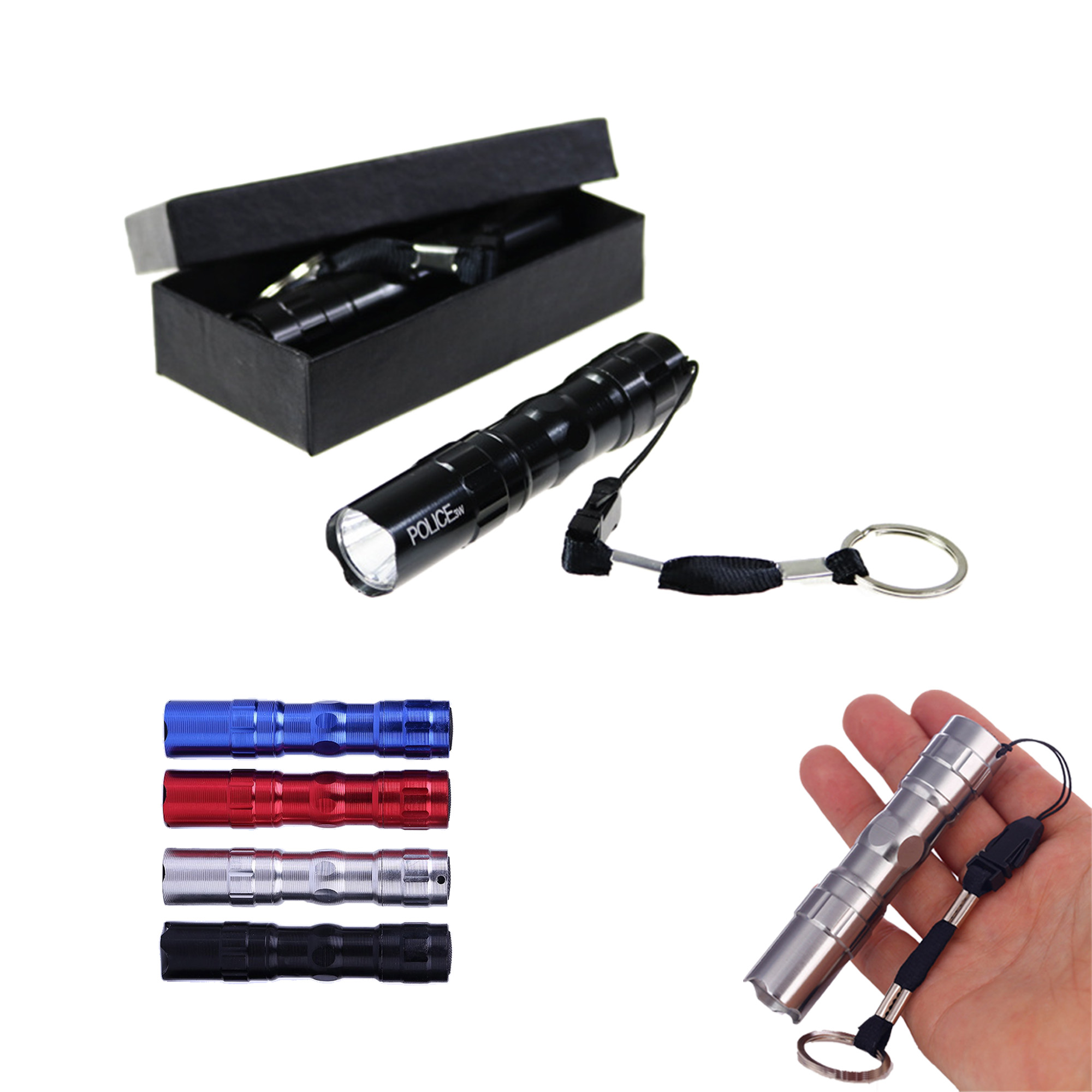 Aluminum Alloy Outdoor Small Flashlight 2