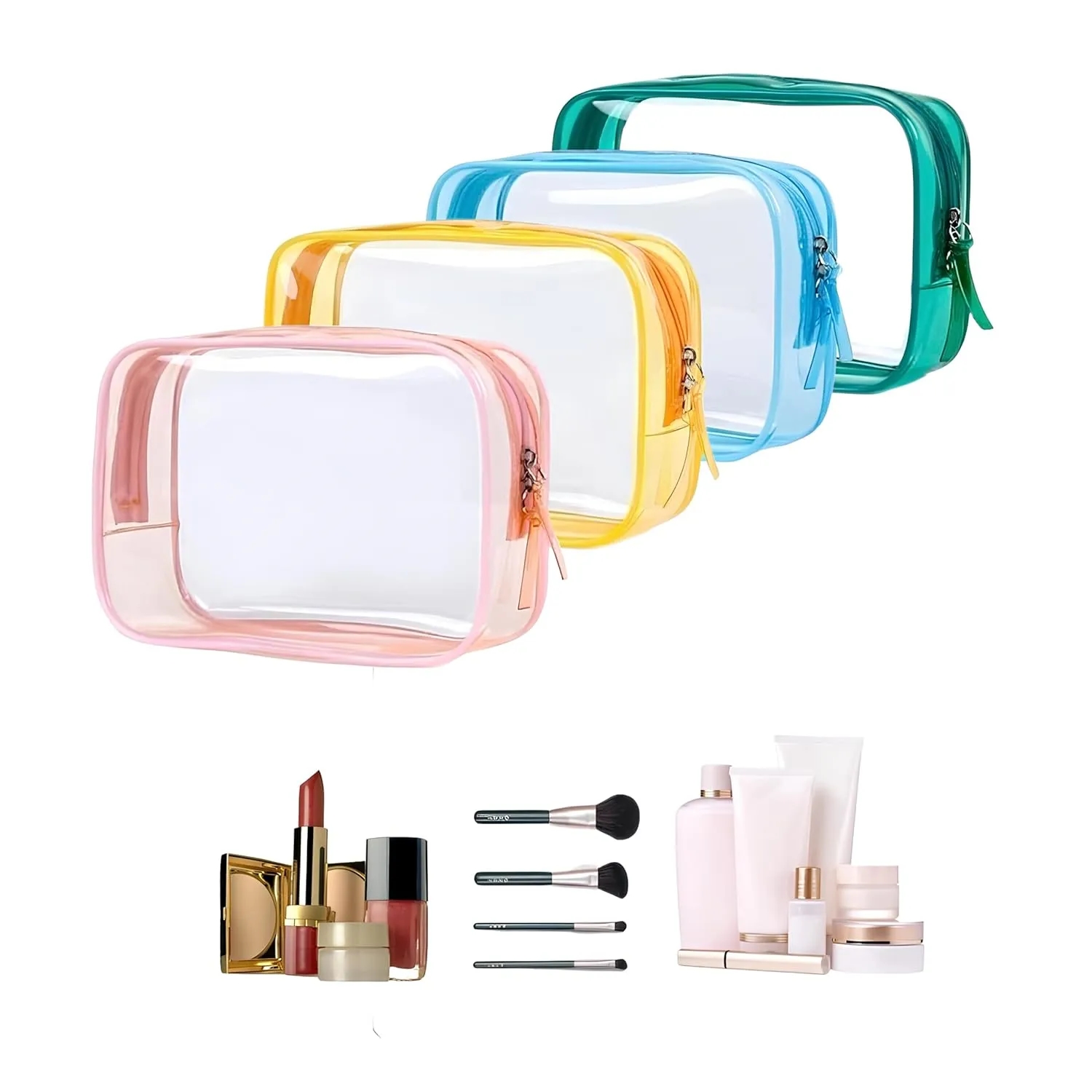 Clear Toiletry Bags For Traveling 7
