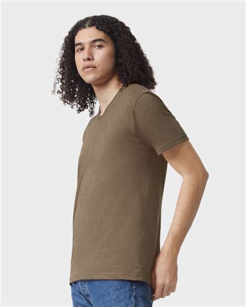 Unisex CVC V-Neck Tee - 2006CVC 34