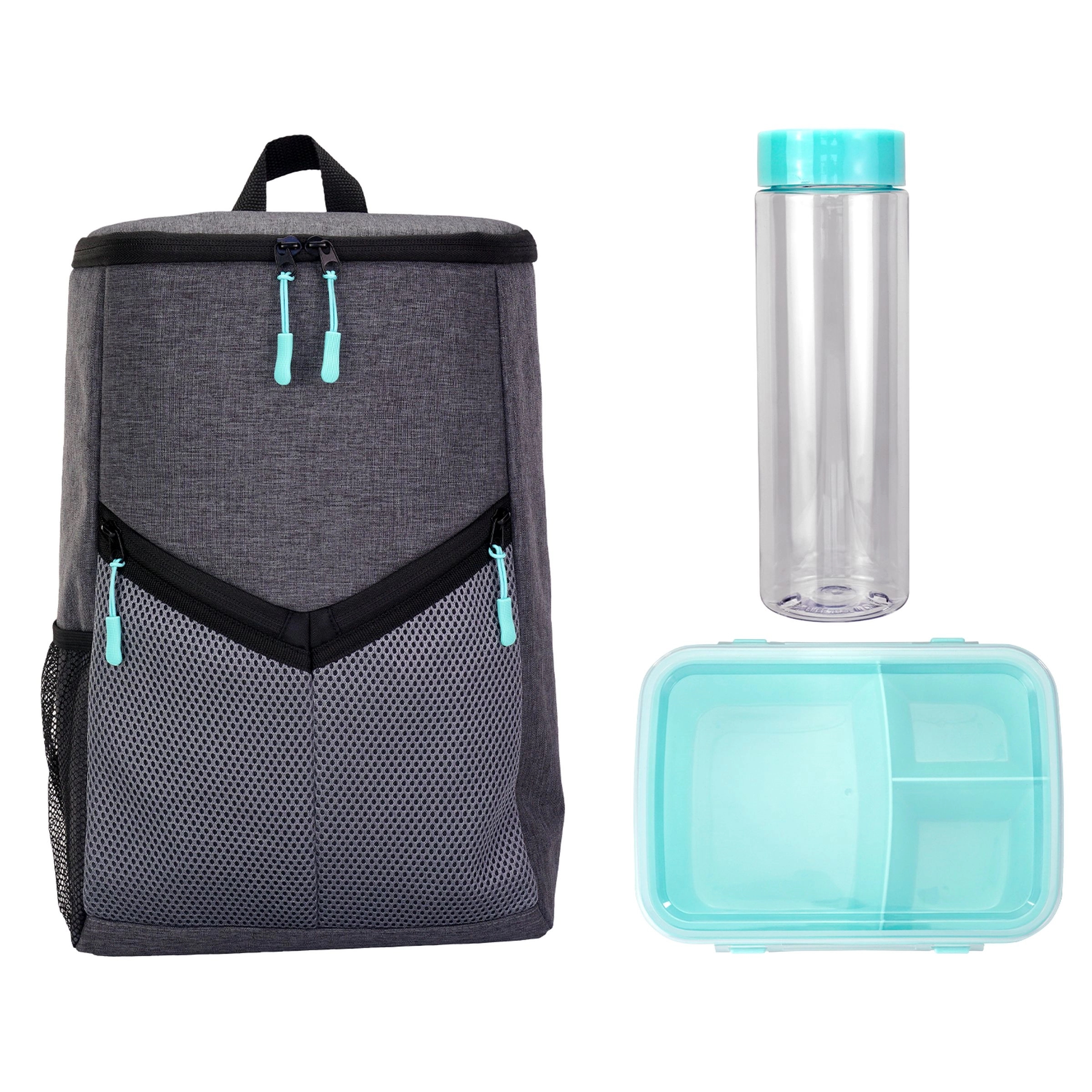 Victory Cooler Backpack Lunch & Drink Set 2