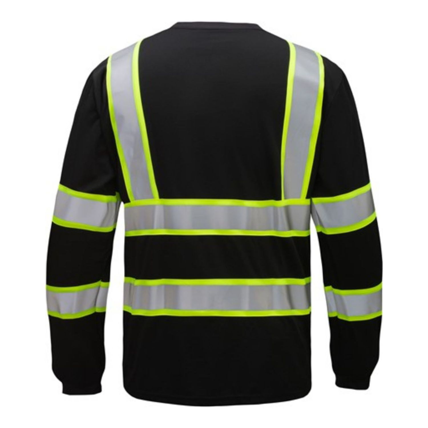 rPET Class 3 Dual Mic Tabs Safety T-Shirt W/ Pocket 3