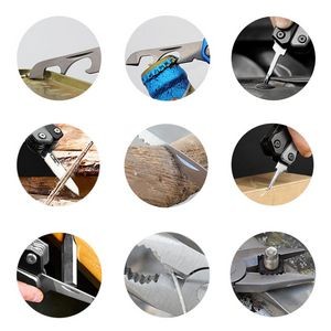 Silver Multi Pliers Tool Kit Essential For Outdoors 10