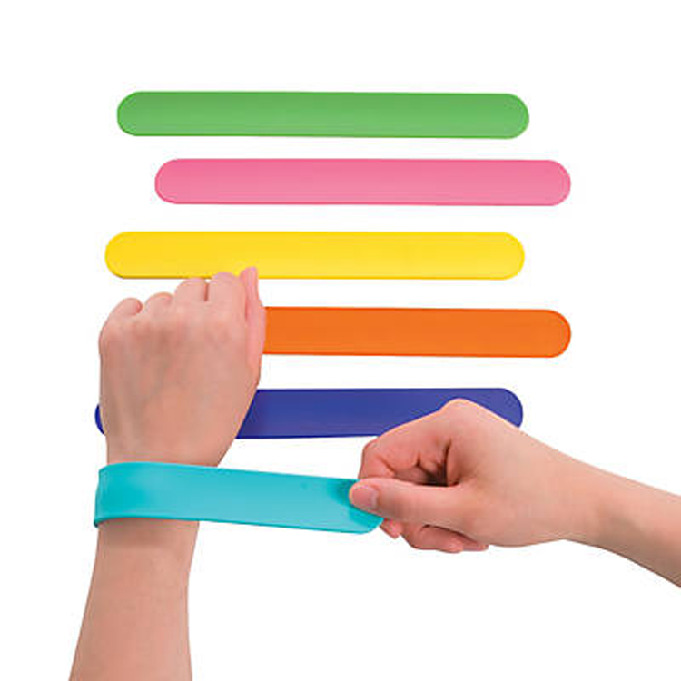Silicone Slap Bracelet 1