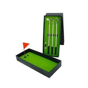 Golf Gift Club Pen Set 3