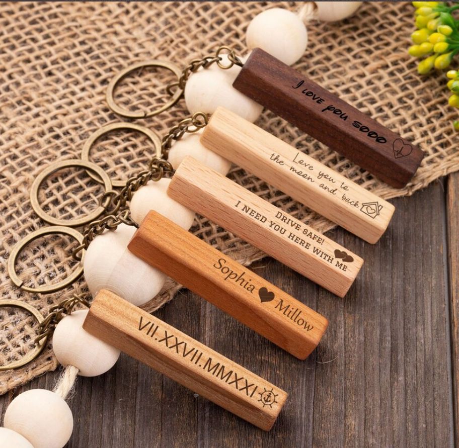 Wooden Keychain 1