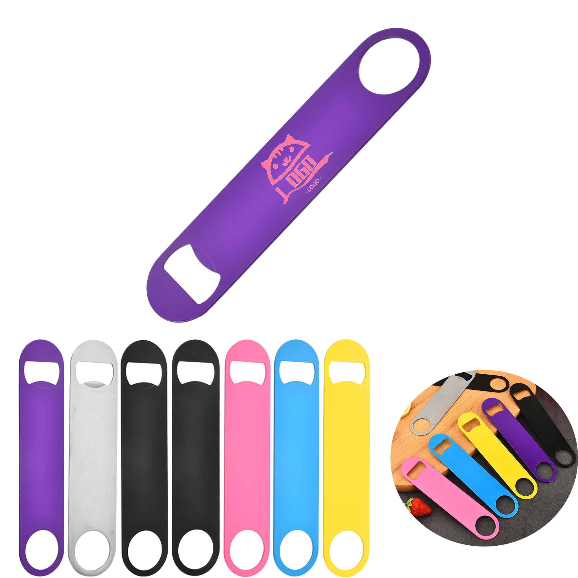 Stainless steel bottle opener 2