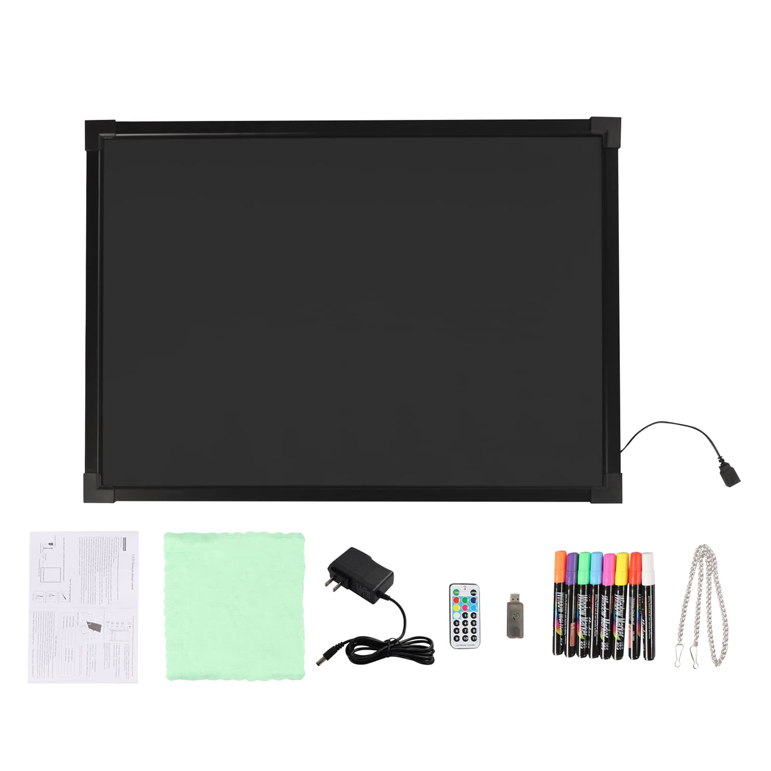 Acrylic RGB magic LED Writing Board 4