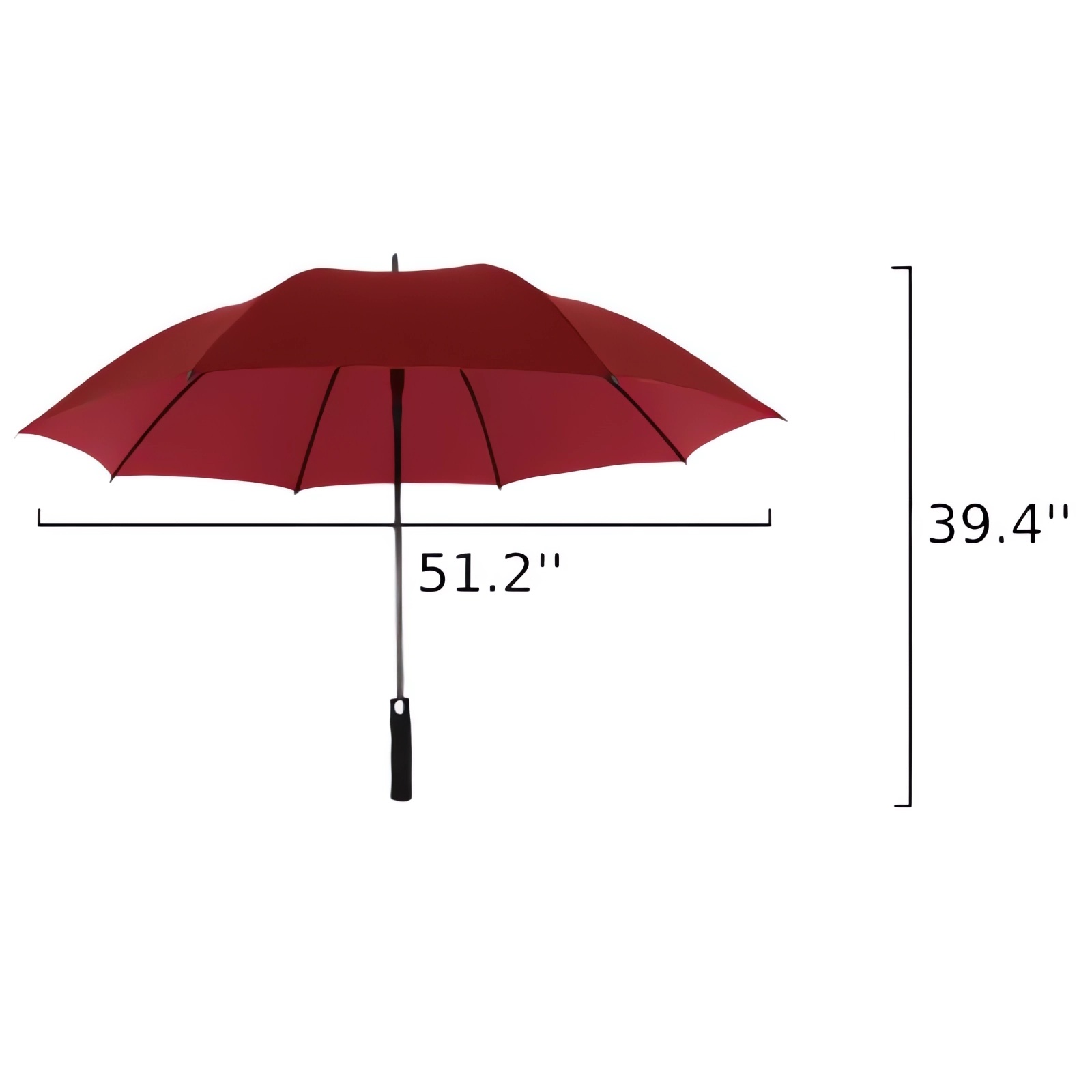 Auto Open Stick Umbrella (51.2" D) 1