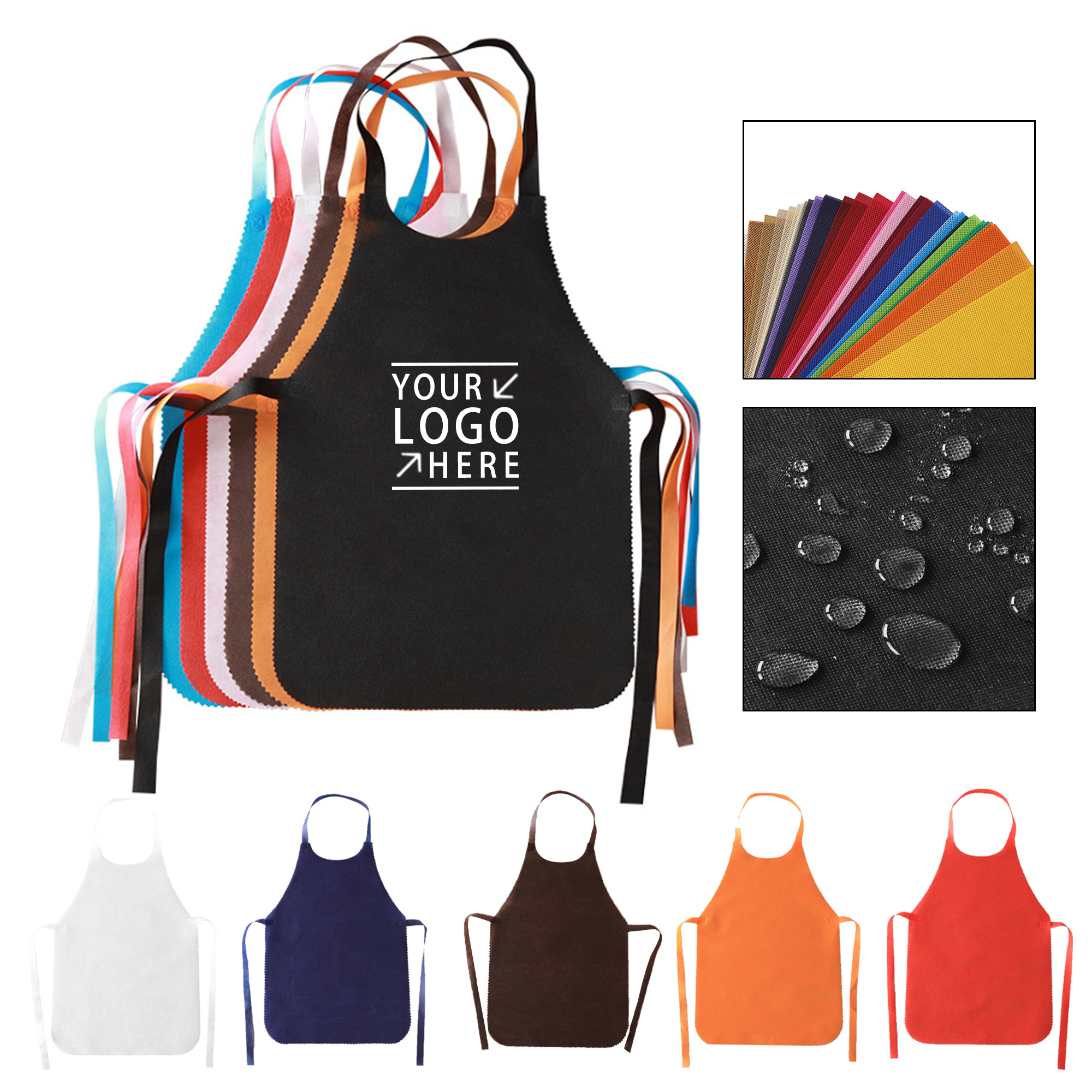 Multi-Purpose Disposable Non-Woven Apron 1