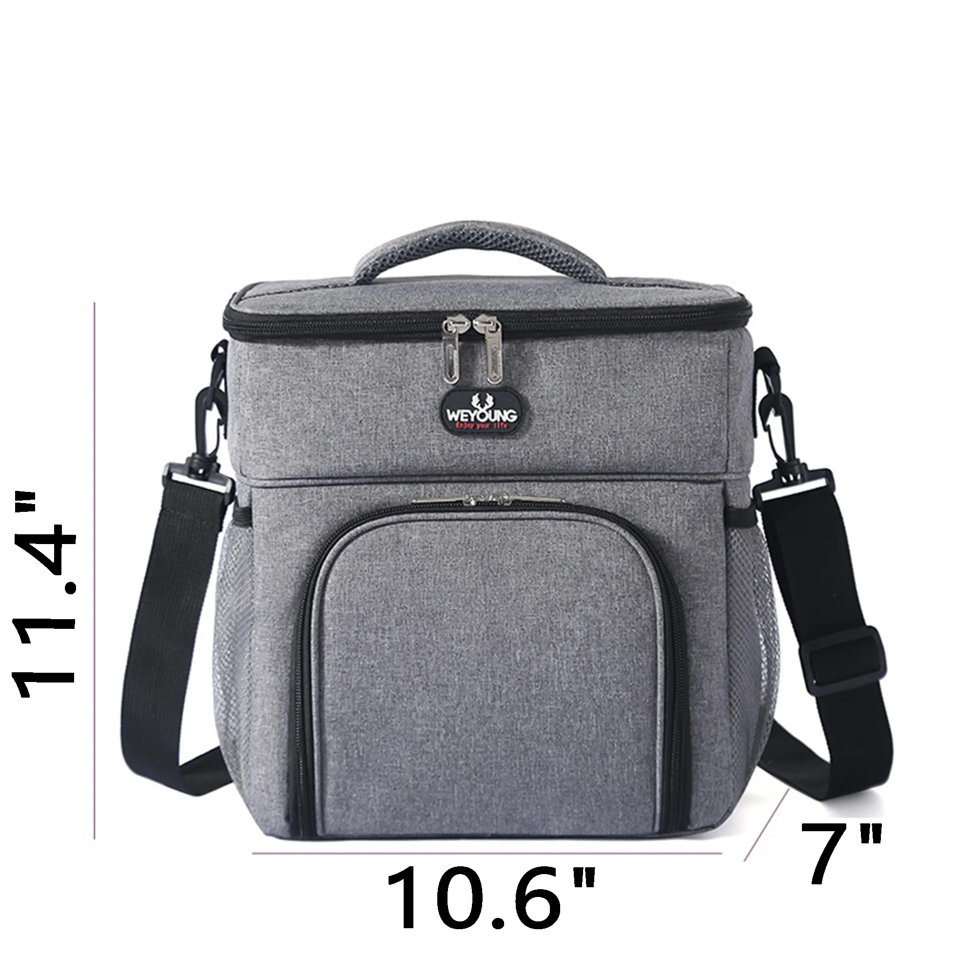14L Double Layer Insulated Lunch Bag 3