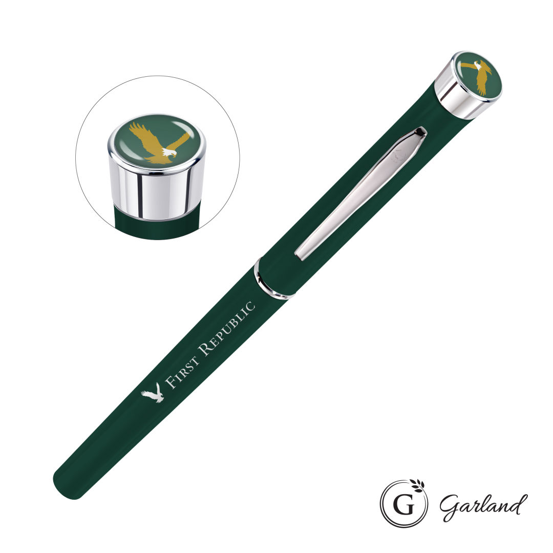 Garland® Color Matte Custom Rollerball Pen - Chrome 6
