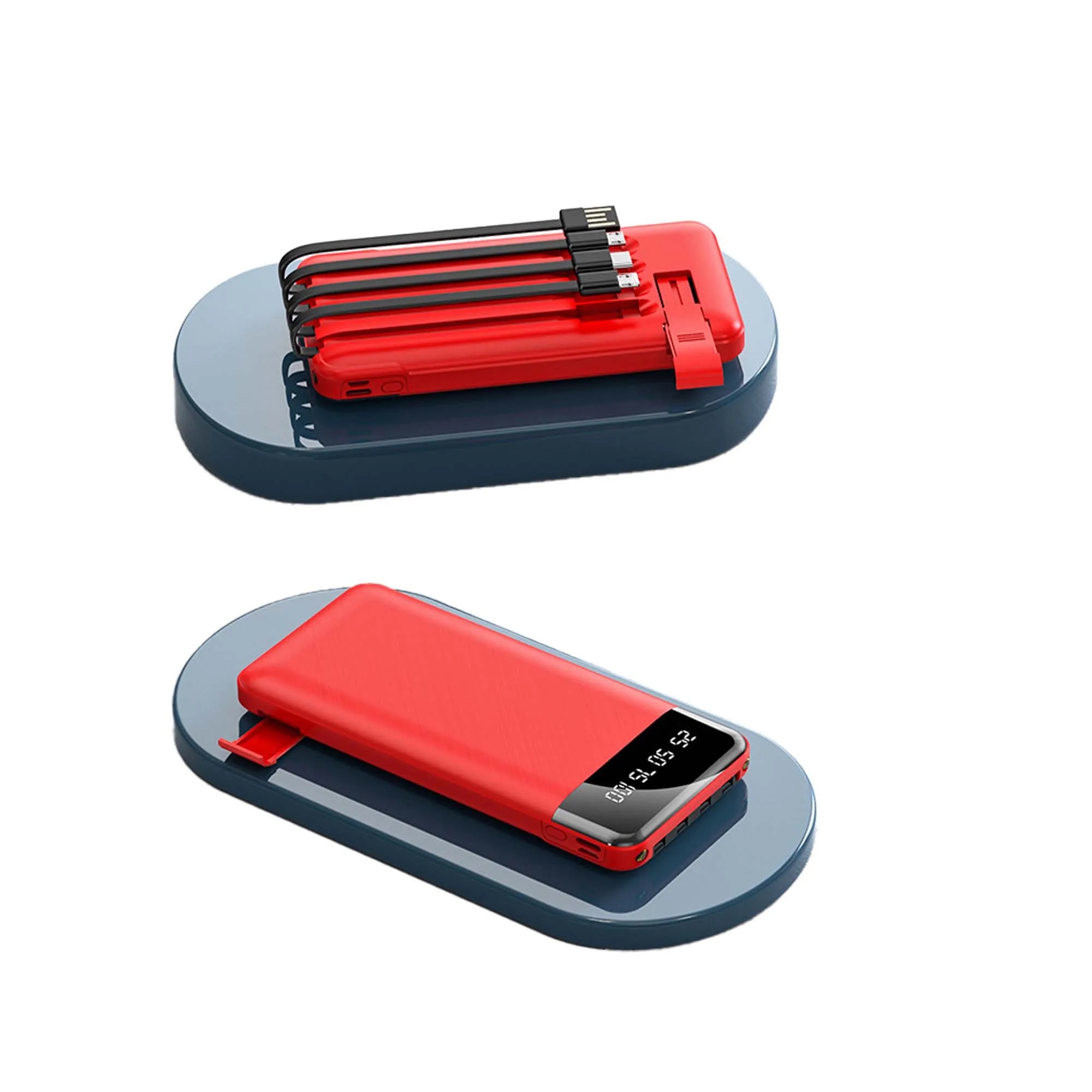 Custom Digital Display Mobile Power Bank 4