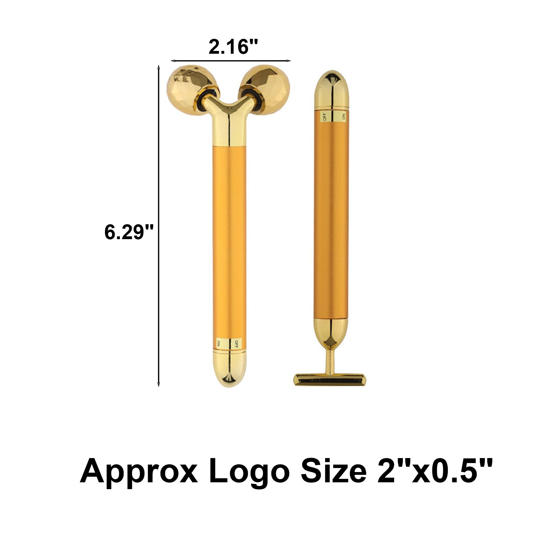 2-IN-1 Electric Golden Face Massager 1