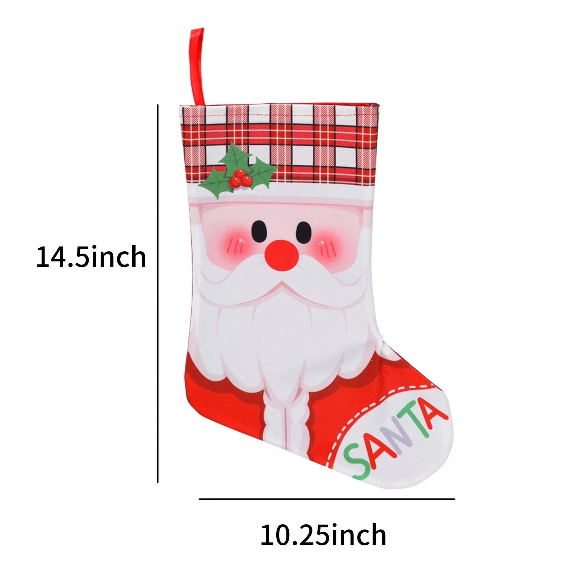 Brushed Fabric Stocking 8
