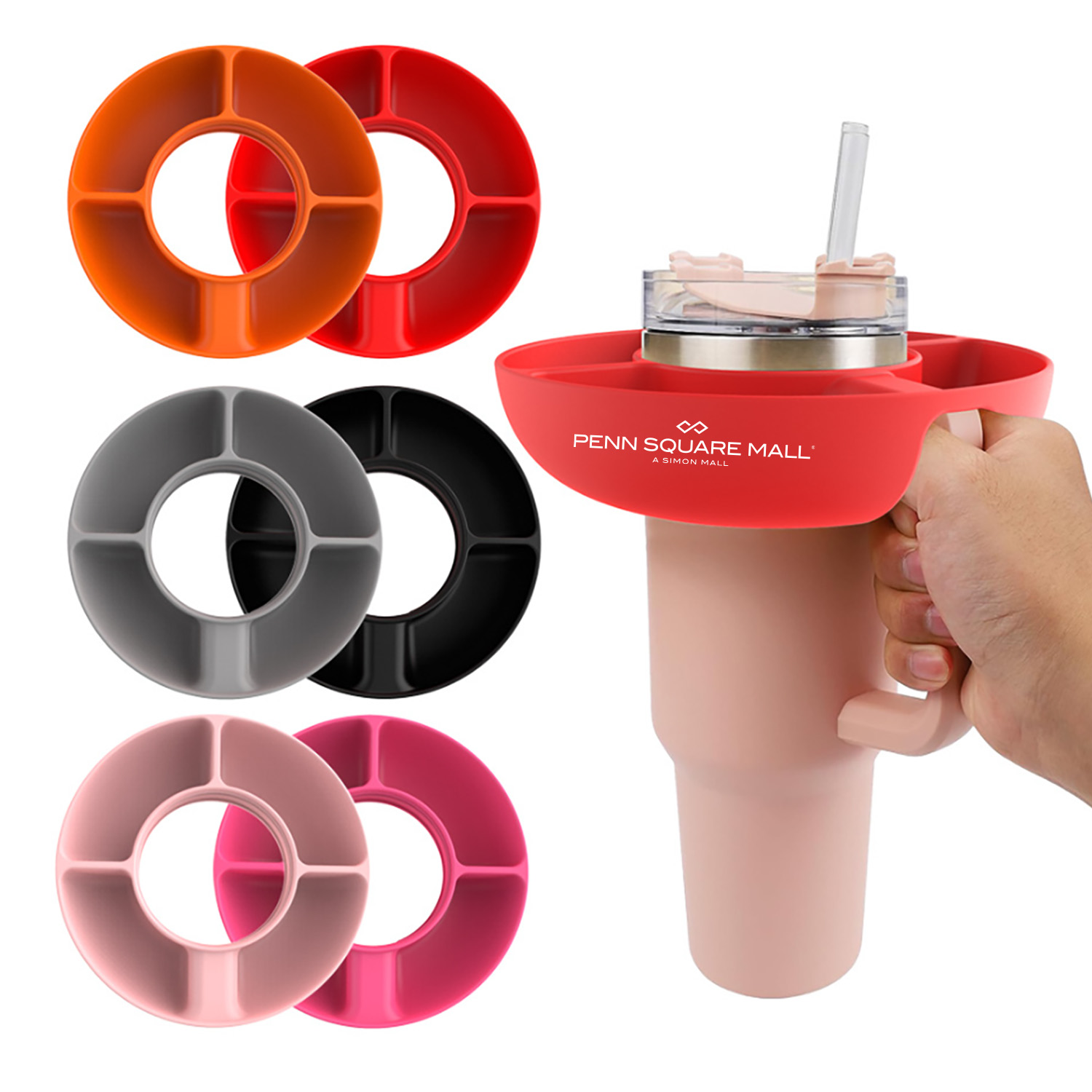 Silicone Snack Tray for 40 oz Tumbler — view 1 of 6