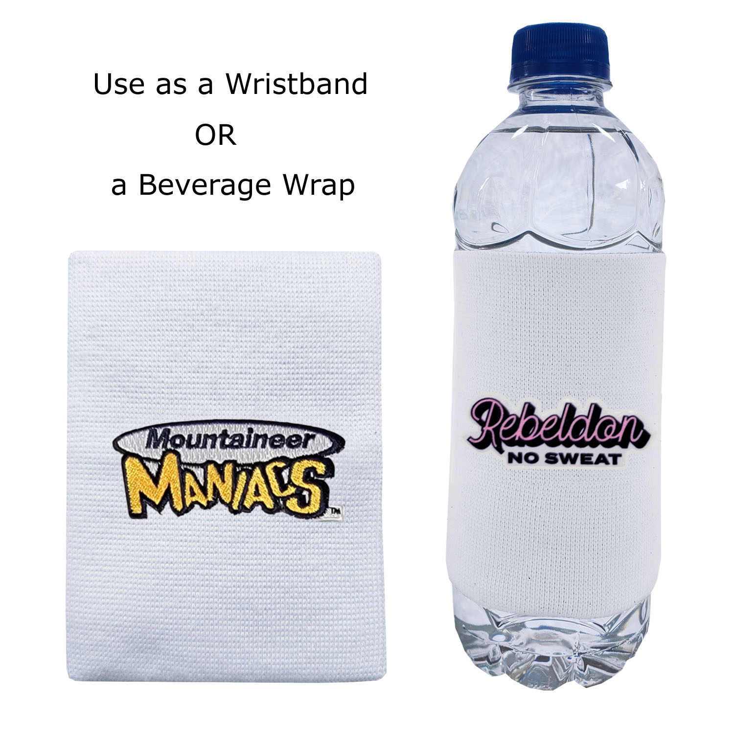 Oversized Knit Wristband/Beverage Wrap 3