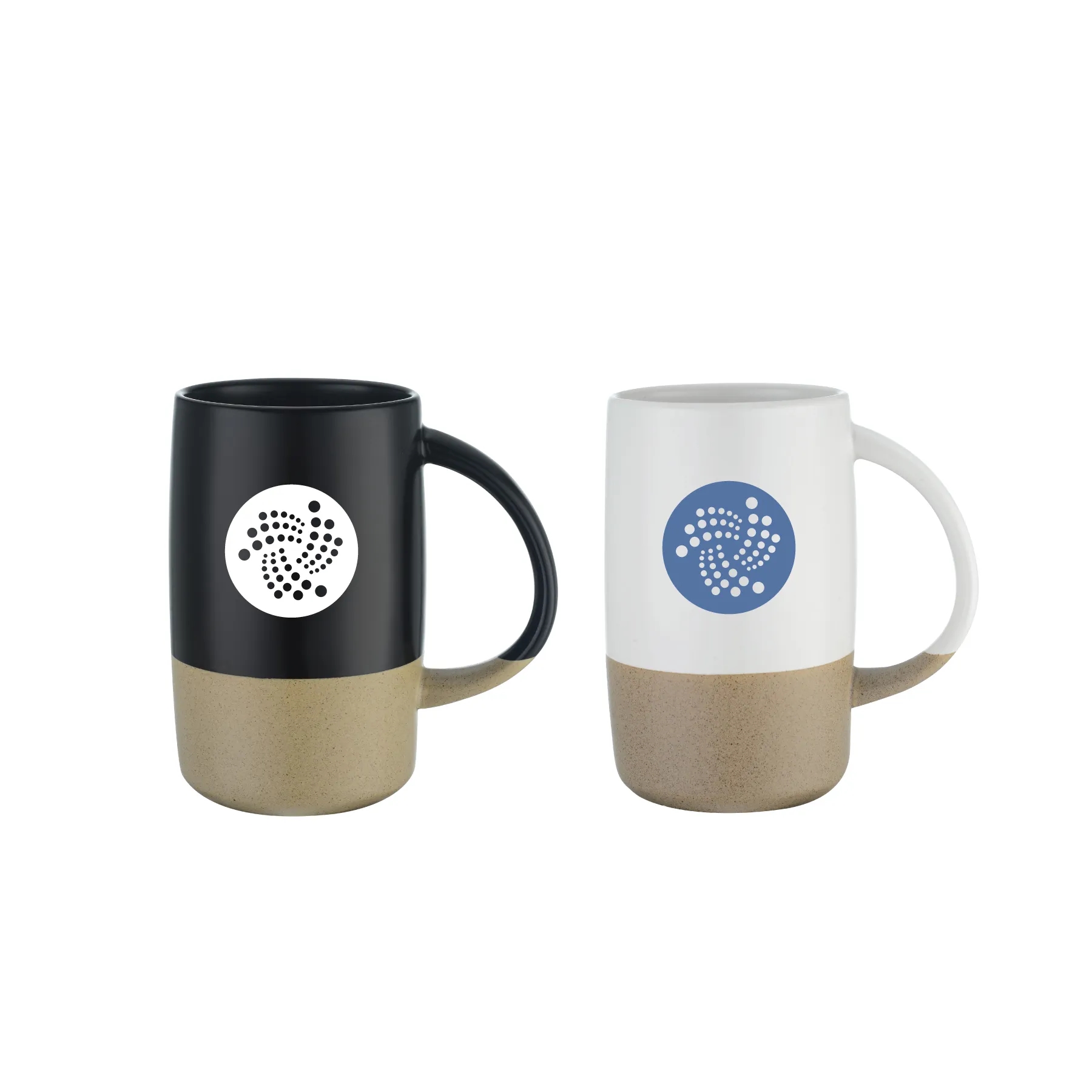 17oz Two-tone Vintage Ceramic Mug