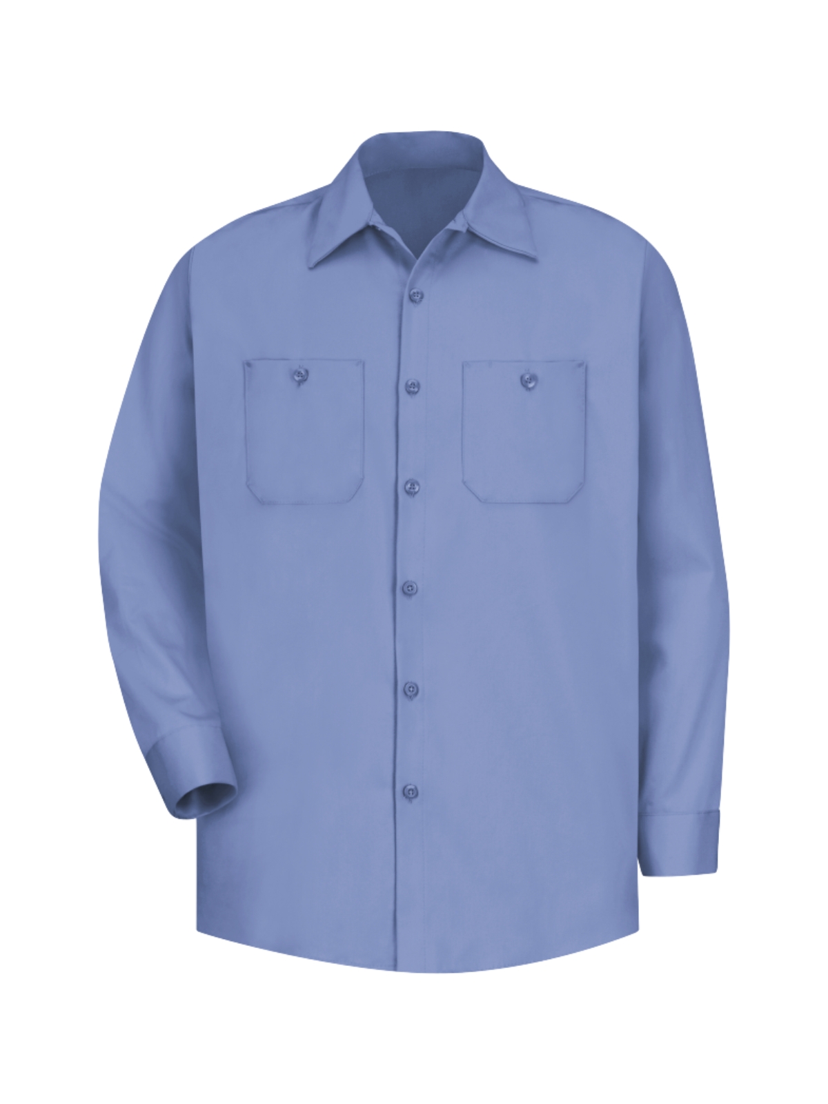 Red Kap Shirts - Men's Long Sleeve Wrinkle-Resistant Cotton Work Shirt 2
