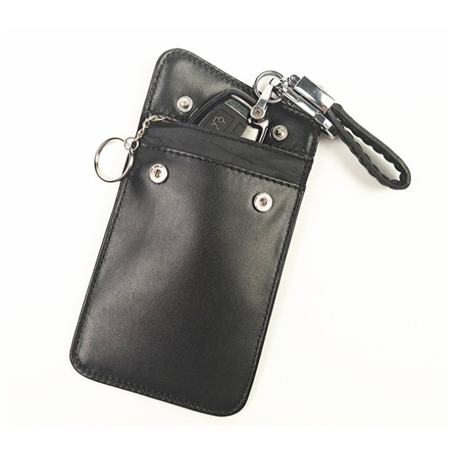 Leather Faraday Key Bag 3