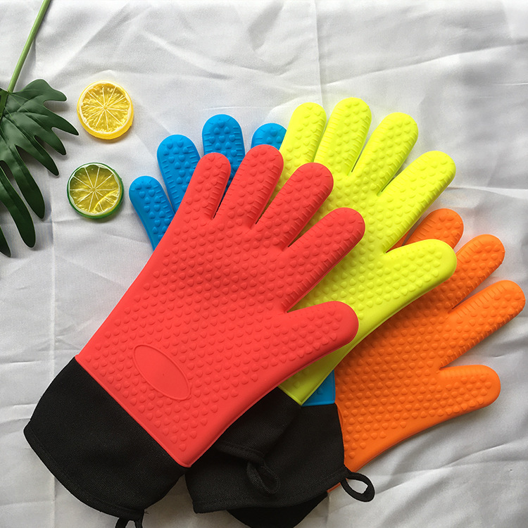 Heat Proof Silicone Oven Glove Oven Mitt 5