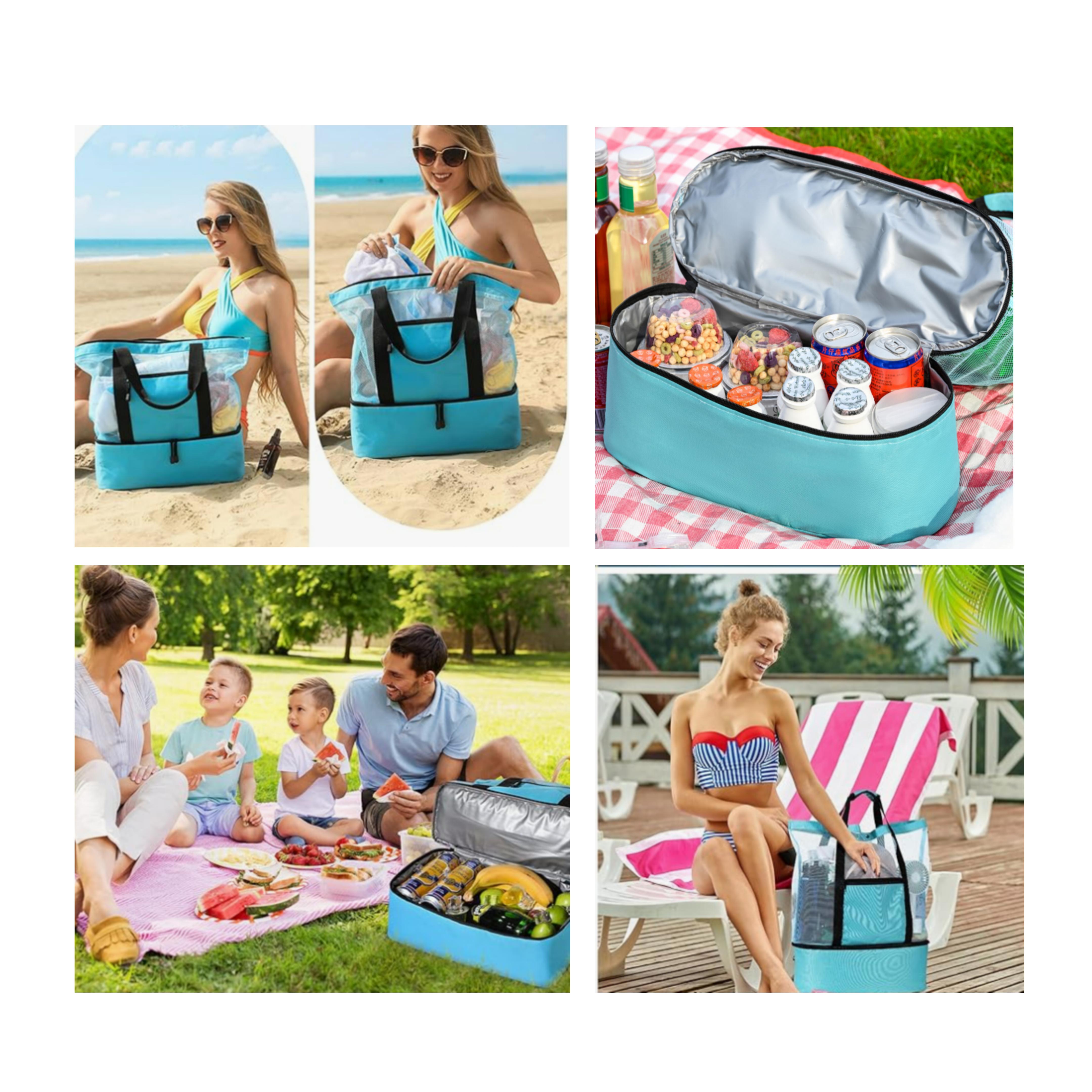 Beach Bag with Cooler 7
