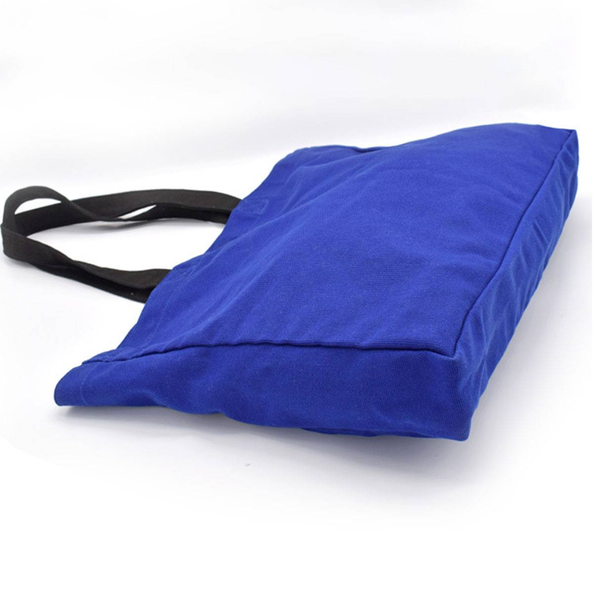 Blue Canvas Large Capacity Tote Bag 3
