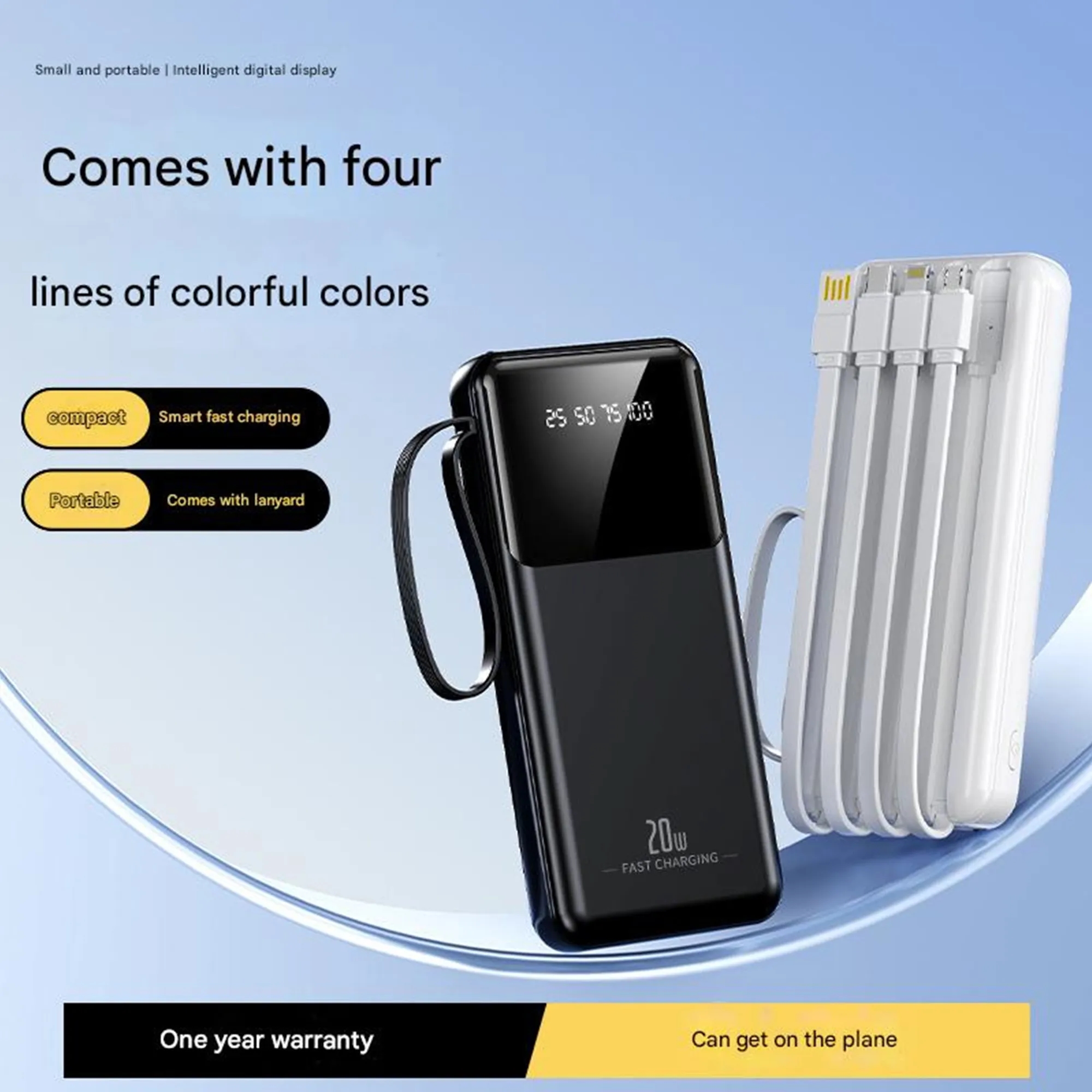 5000 mAh Portable Power Bank 8
