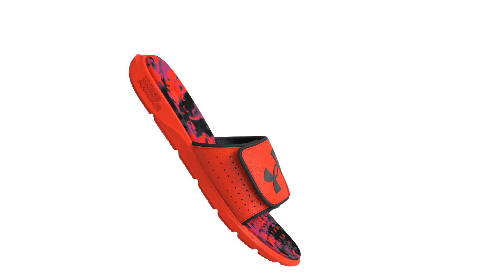 UA Ignite Pro Graphic Footbed Men's Slides 11