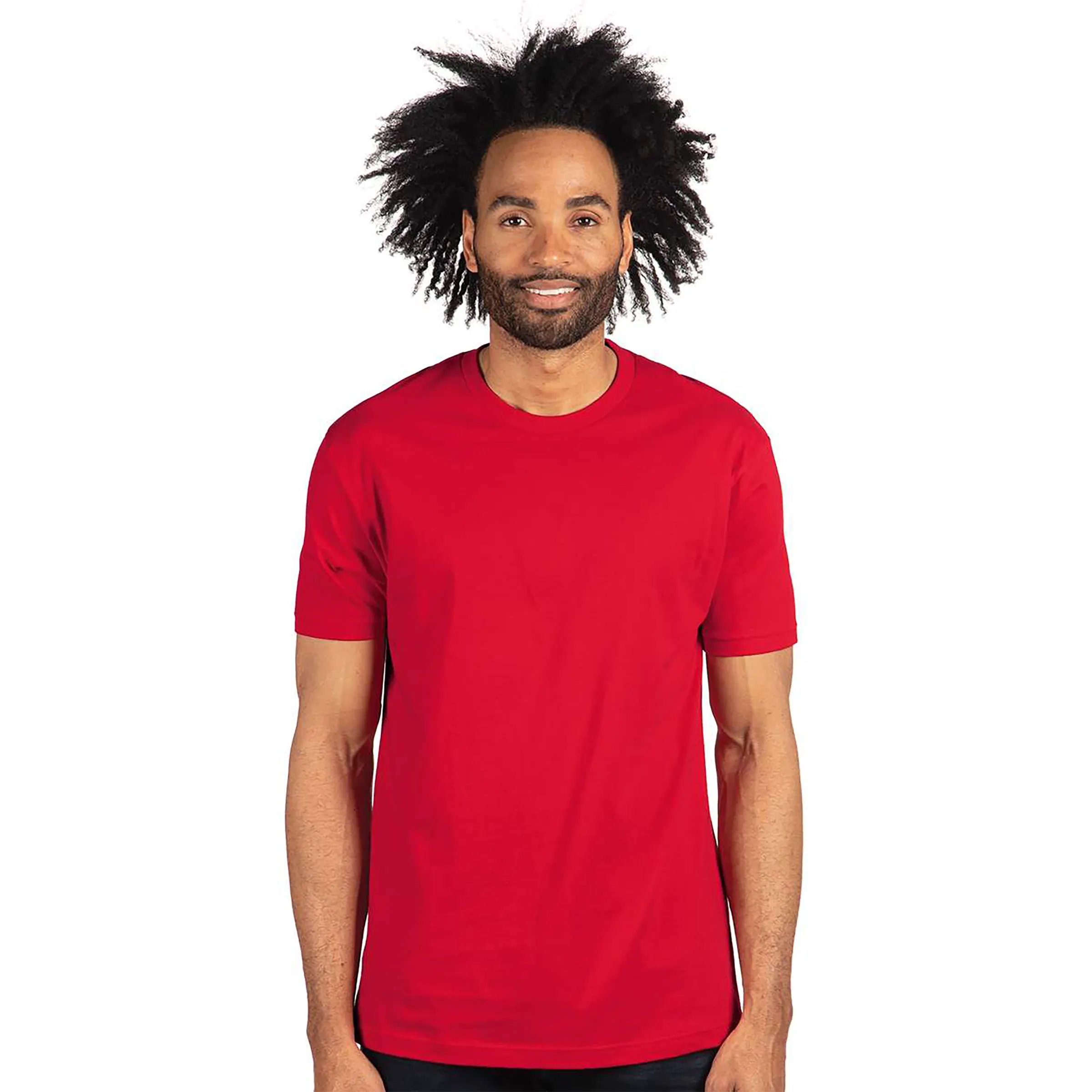 Next Level Men's Cotton Crew 50