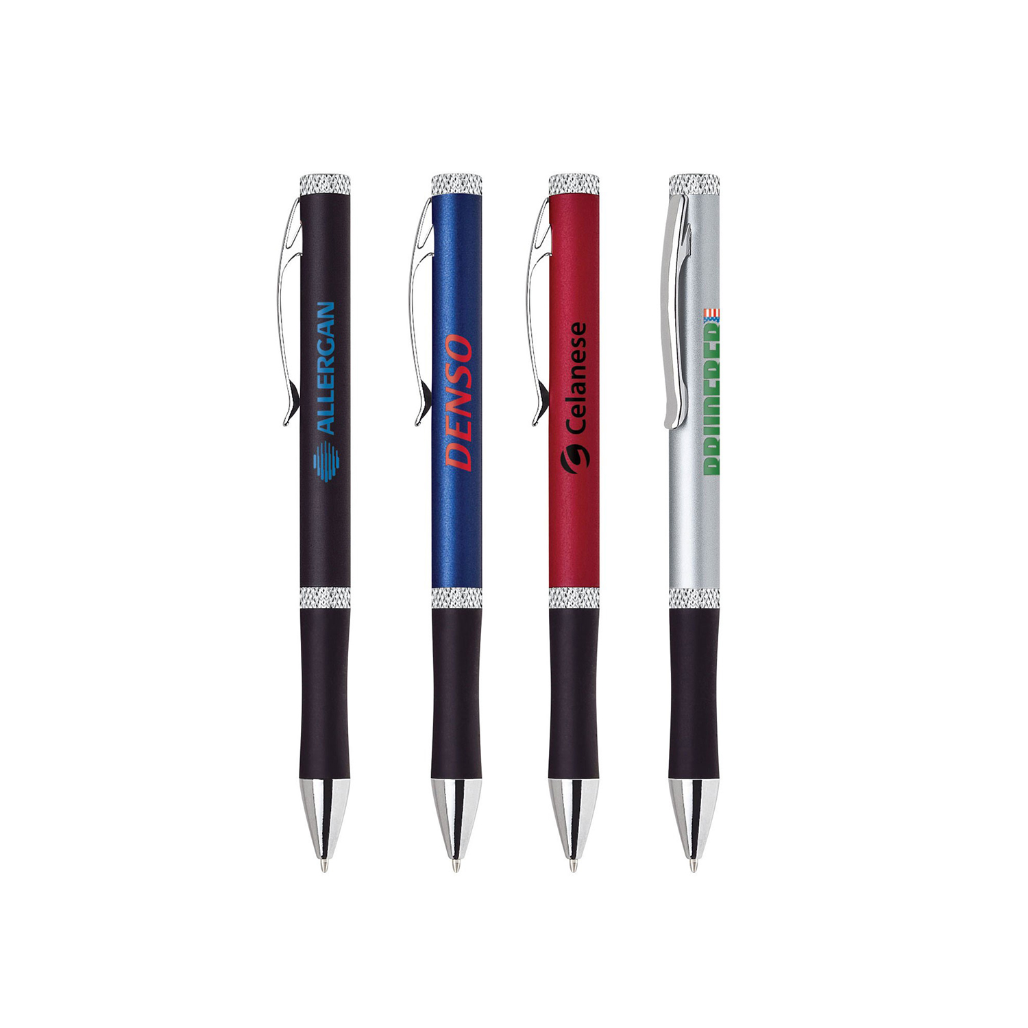 Aluminum Diamond Ballpoint Twist Metal Pen 14