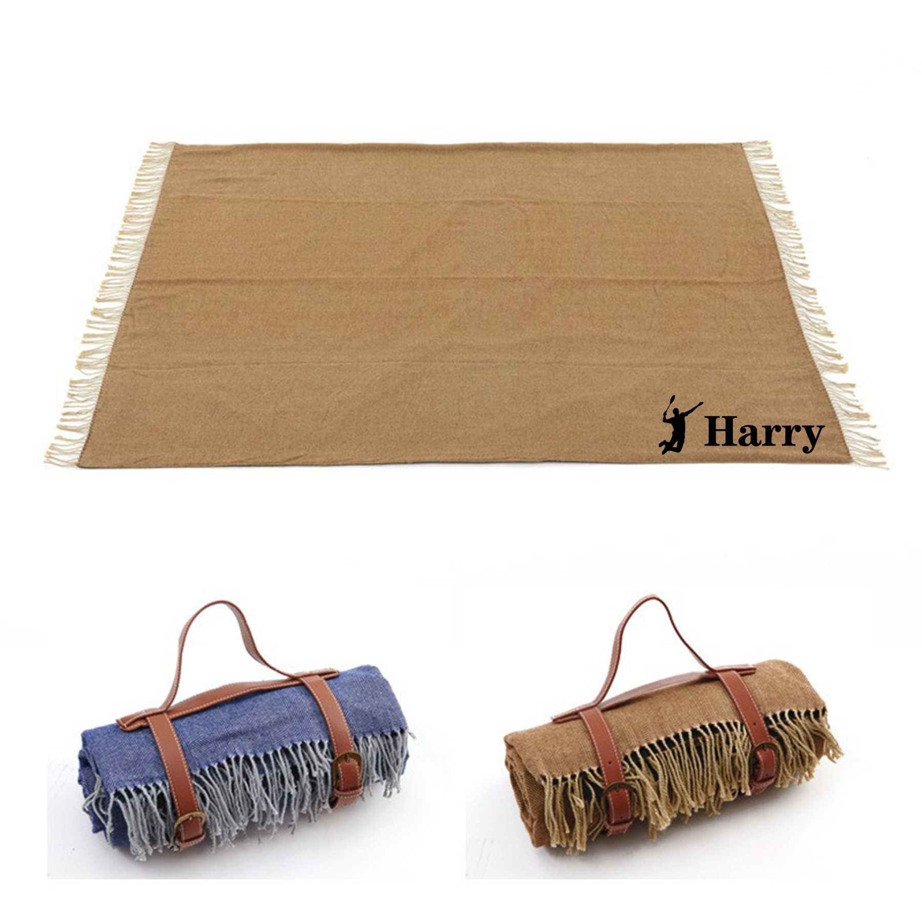 Tassels Outdoor Picnic Blanket 2