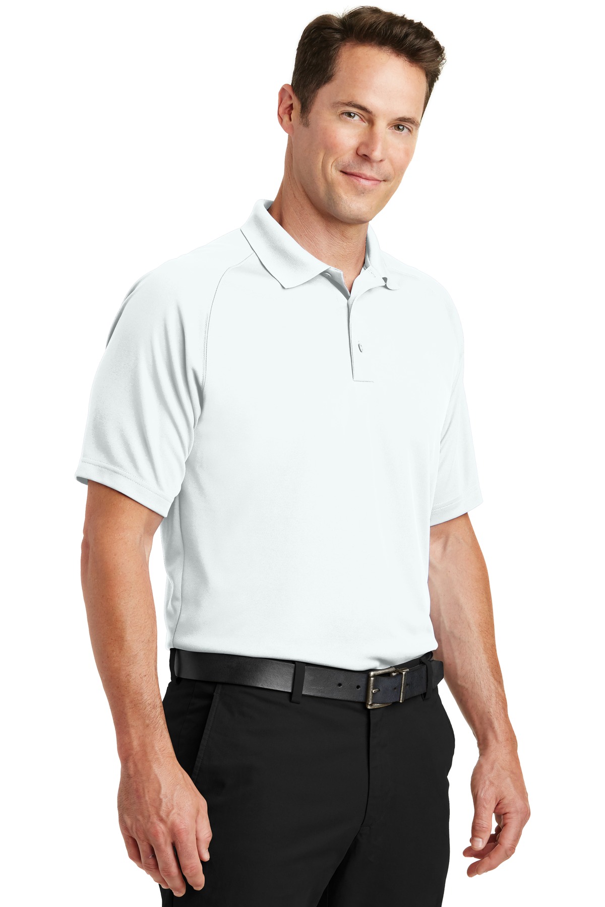 Sport-Tek Dry Zone Raglan Polo. T475 23